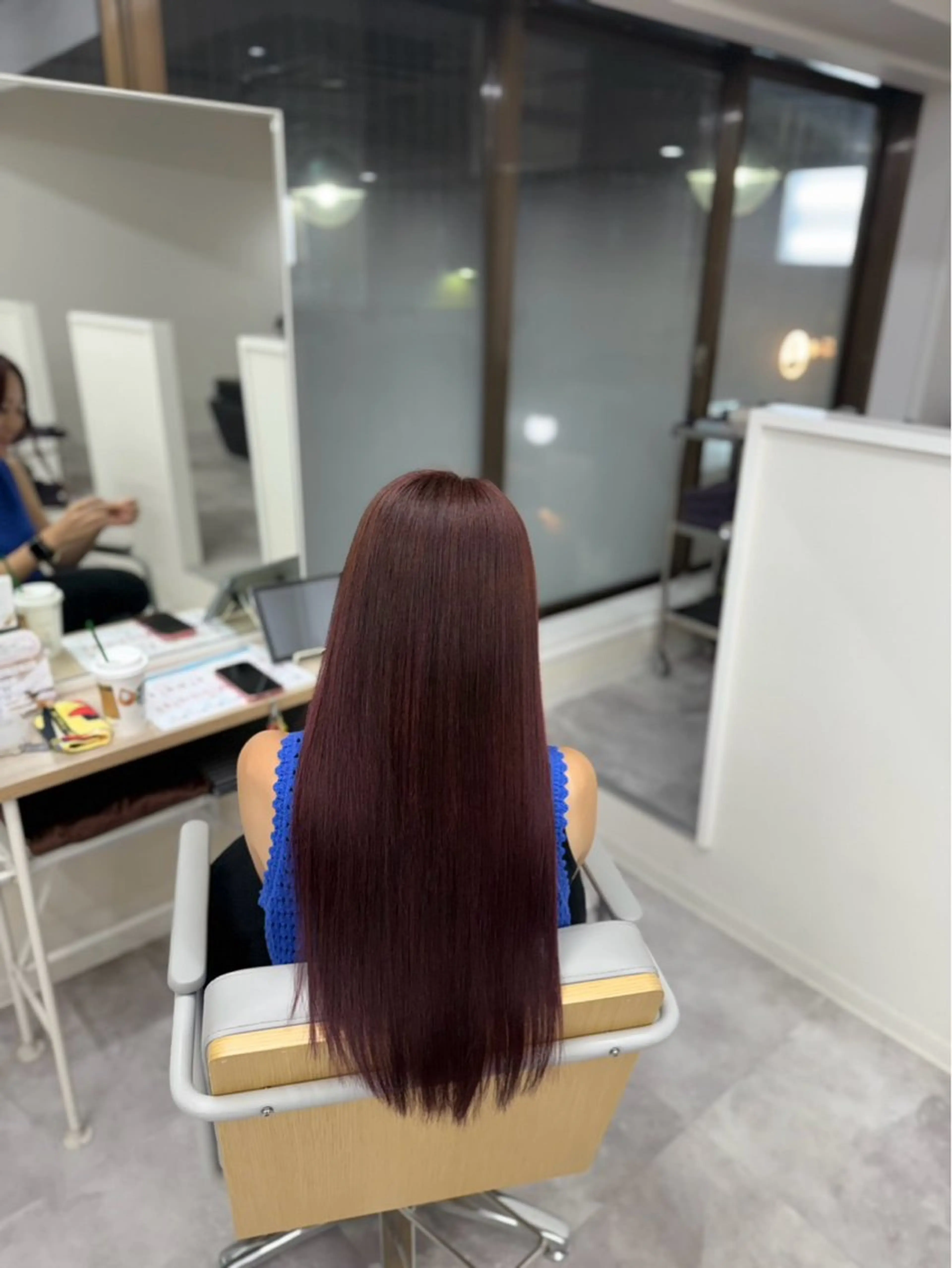 ロング カラー ヘアカラー トリートメント 髪質改善Acero. shoyaのヘアスタイル