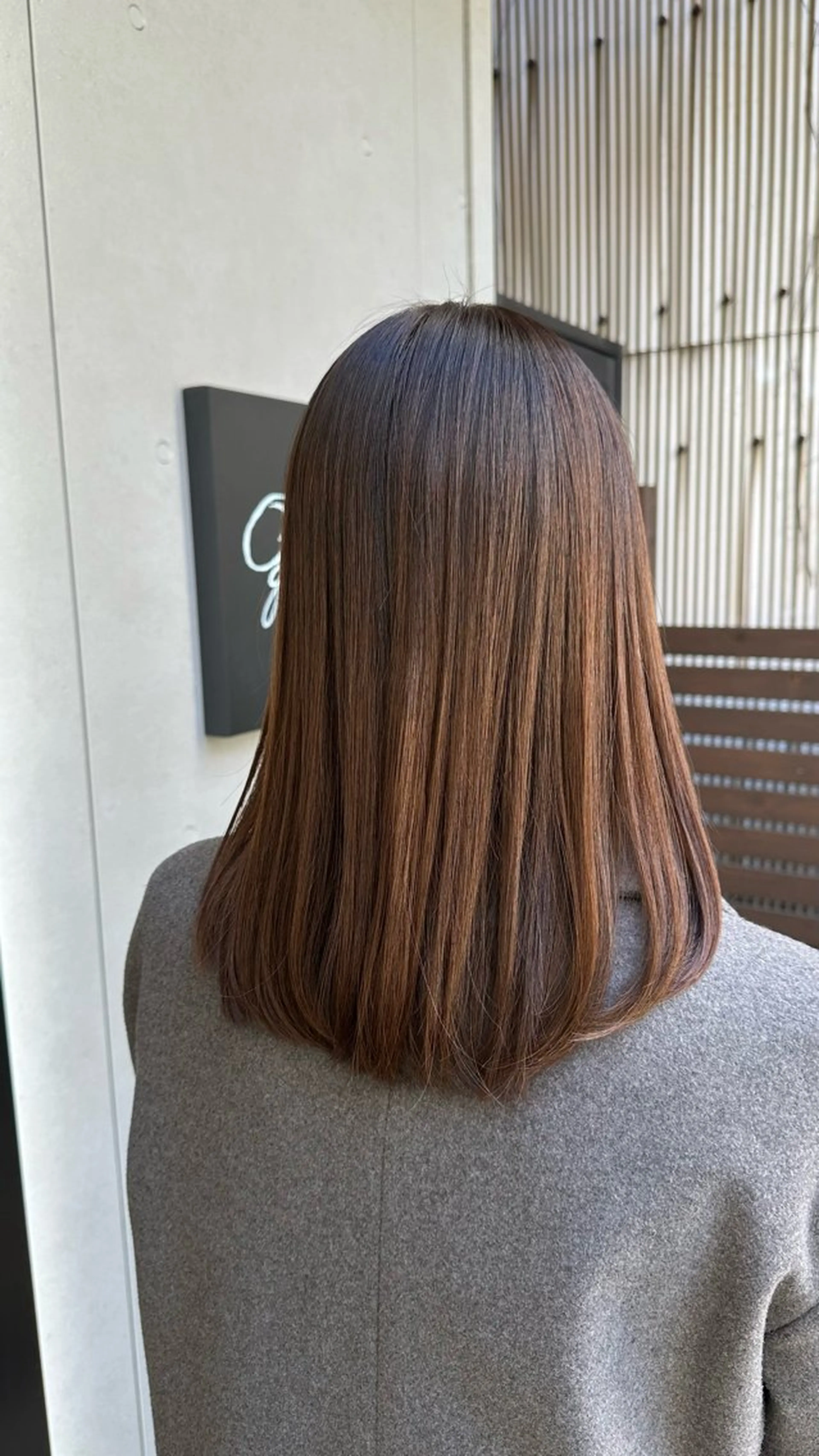 カット＋カラー＋縮毛矯正＋3stepトリートメント＋炭酸泉の写真