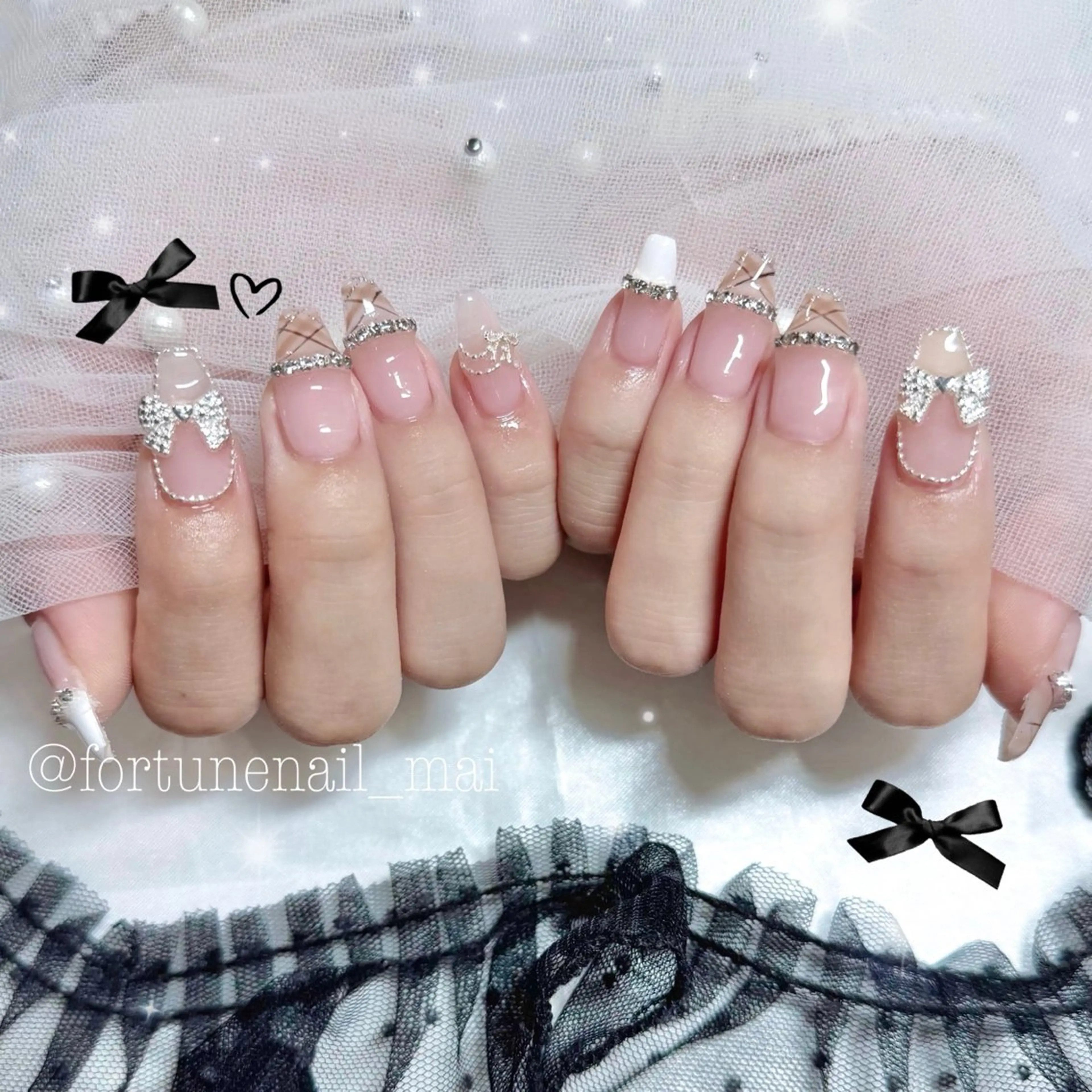 ネイル ハンドネイル 🎀Mai 🎀2/1空✩.*のネイルデザイン