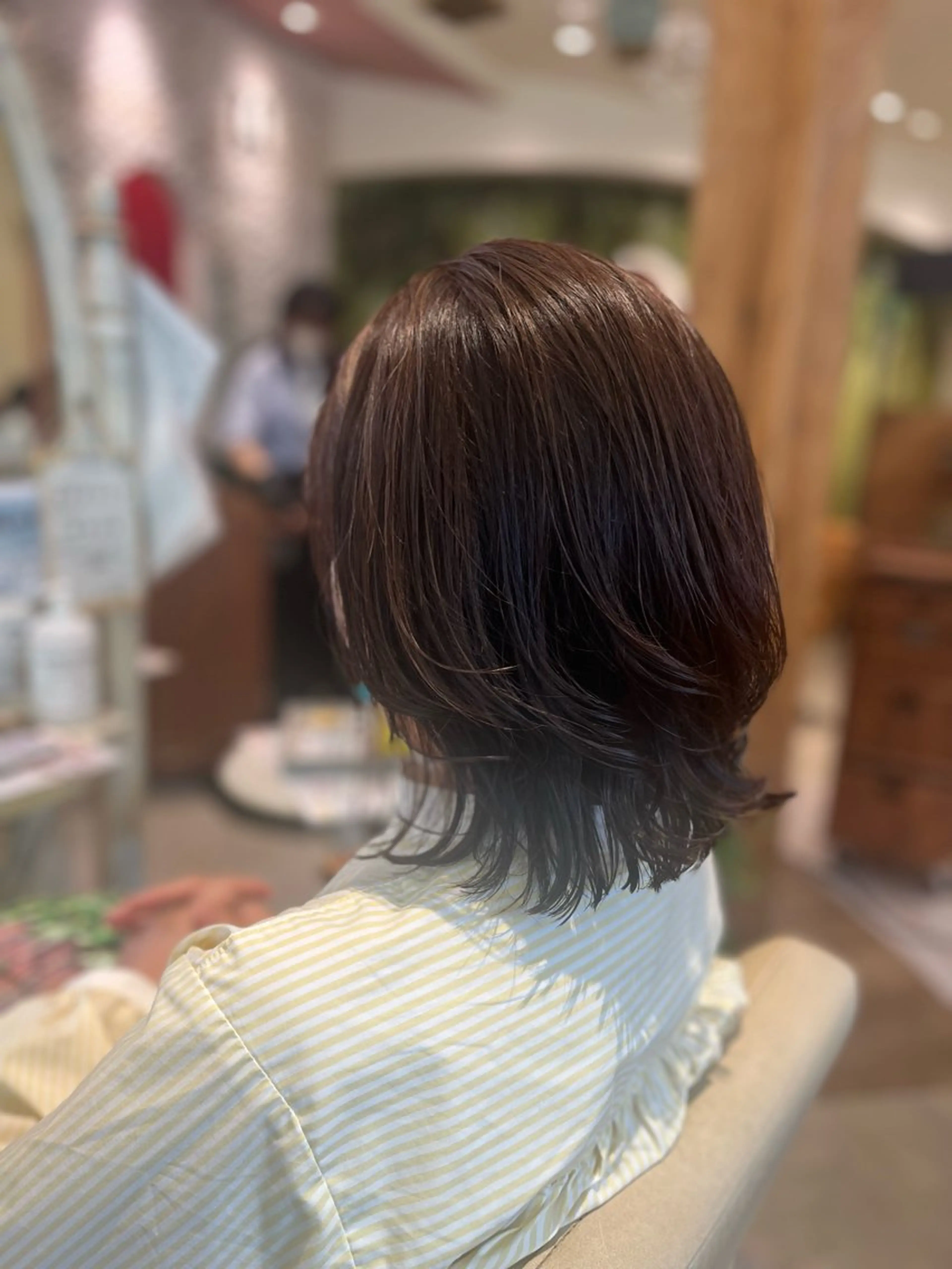 ミディアム レイヤーカット 🧡艶髪・ゆるふわ style💛ミユのヘアスタイル