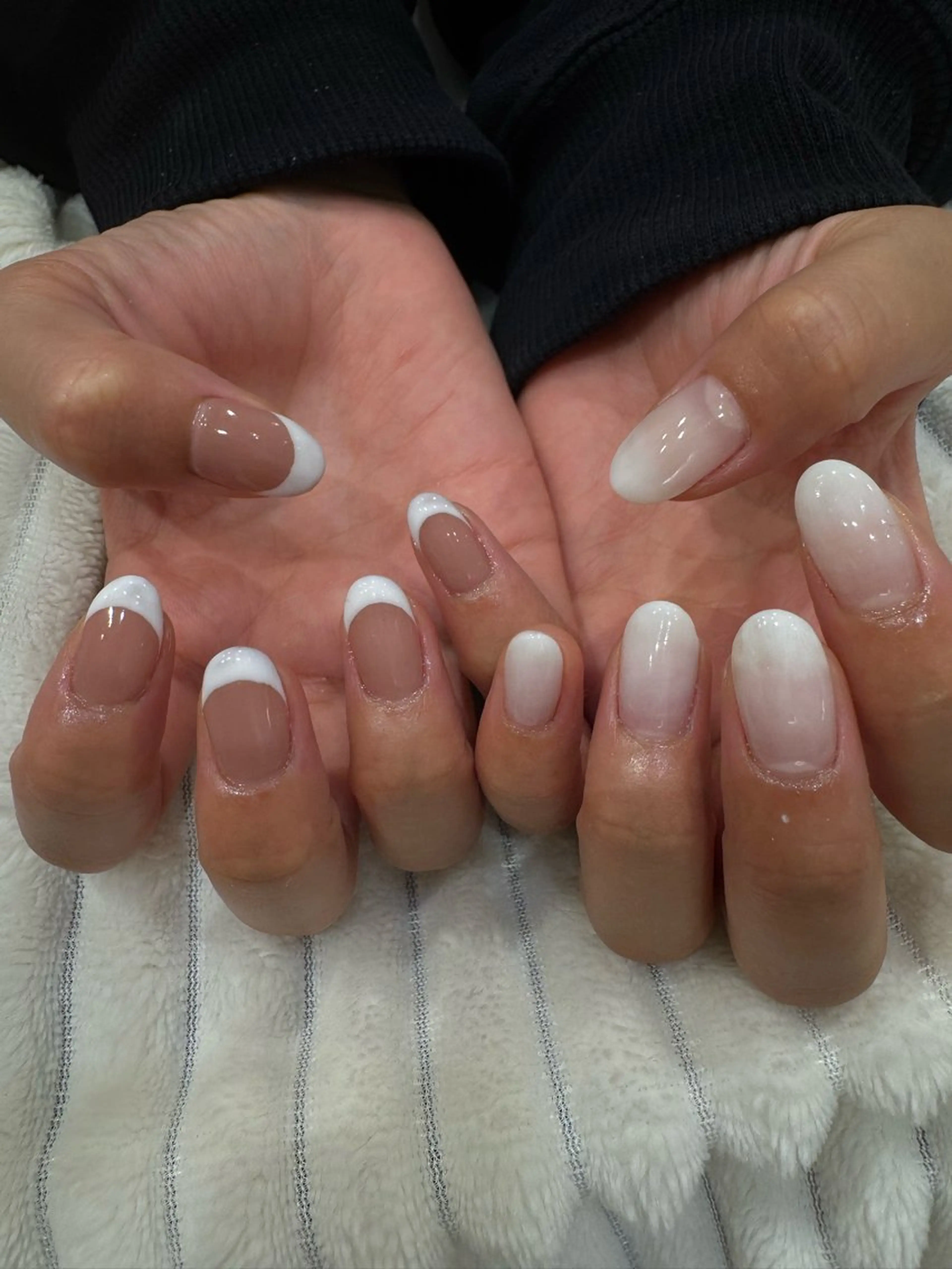 ネイル フレンチネイル ジェルネイル グラデーション Nail AVANCE.イオンモール和歌山店所属・AVANCE.イオン 和歌山店Rionのネイルデザイン