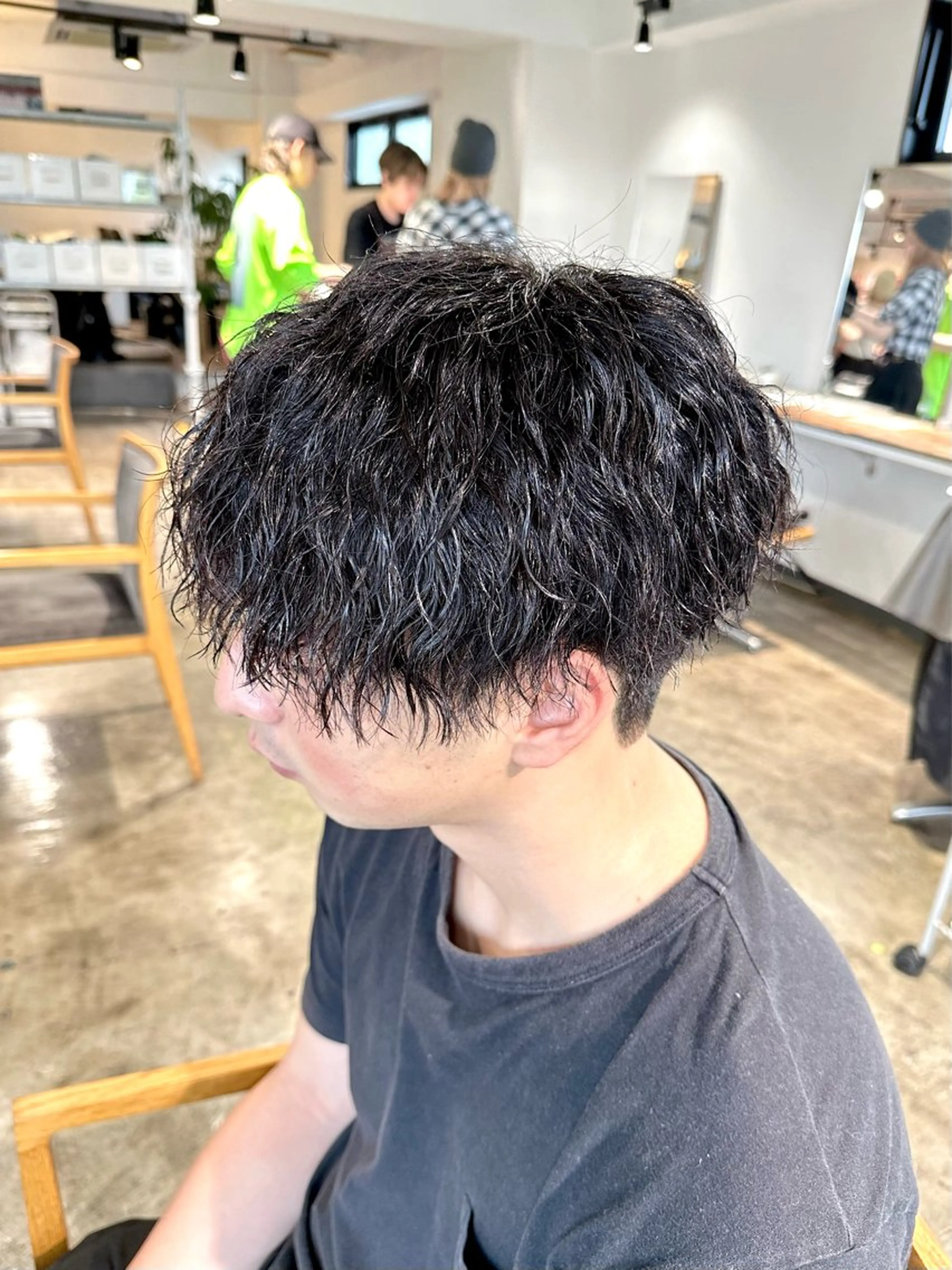 メンズ マッシュ メンズパーマ カット パーマ トリートメント 骨格補正施術/メンズ 専門美容師/YUYAのヘアスタイル