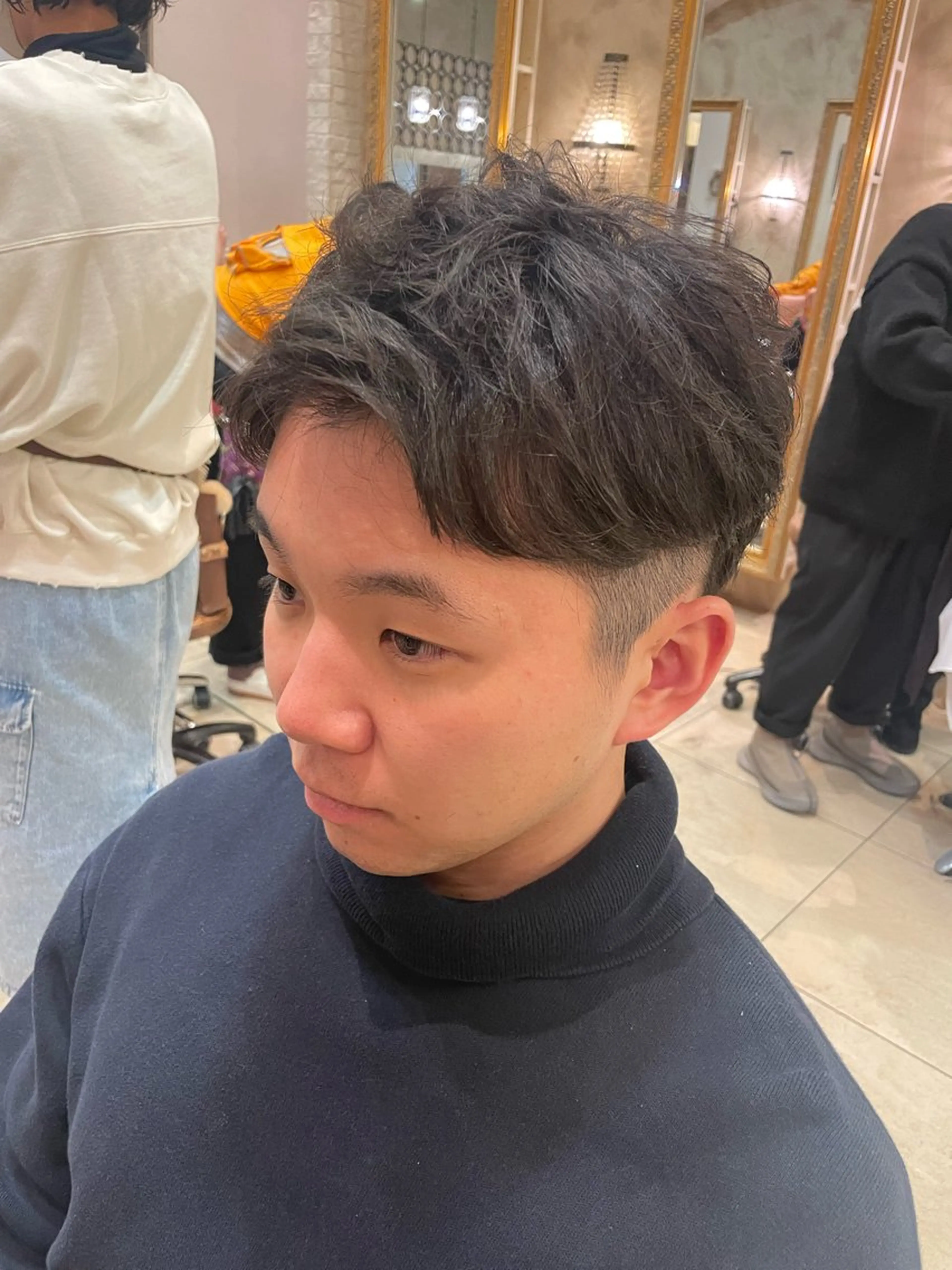 メンズ 田中 秋水のヘアスタイル