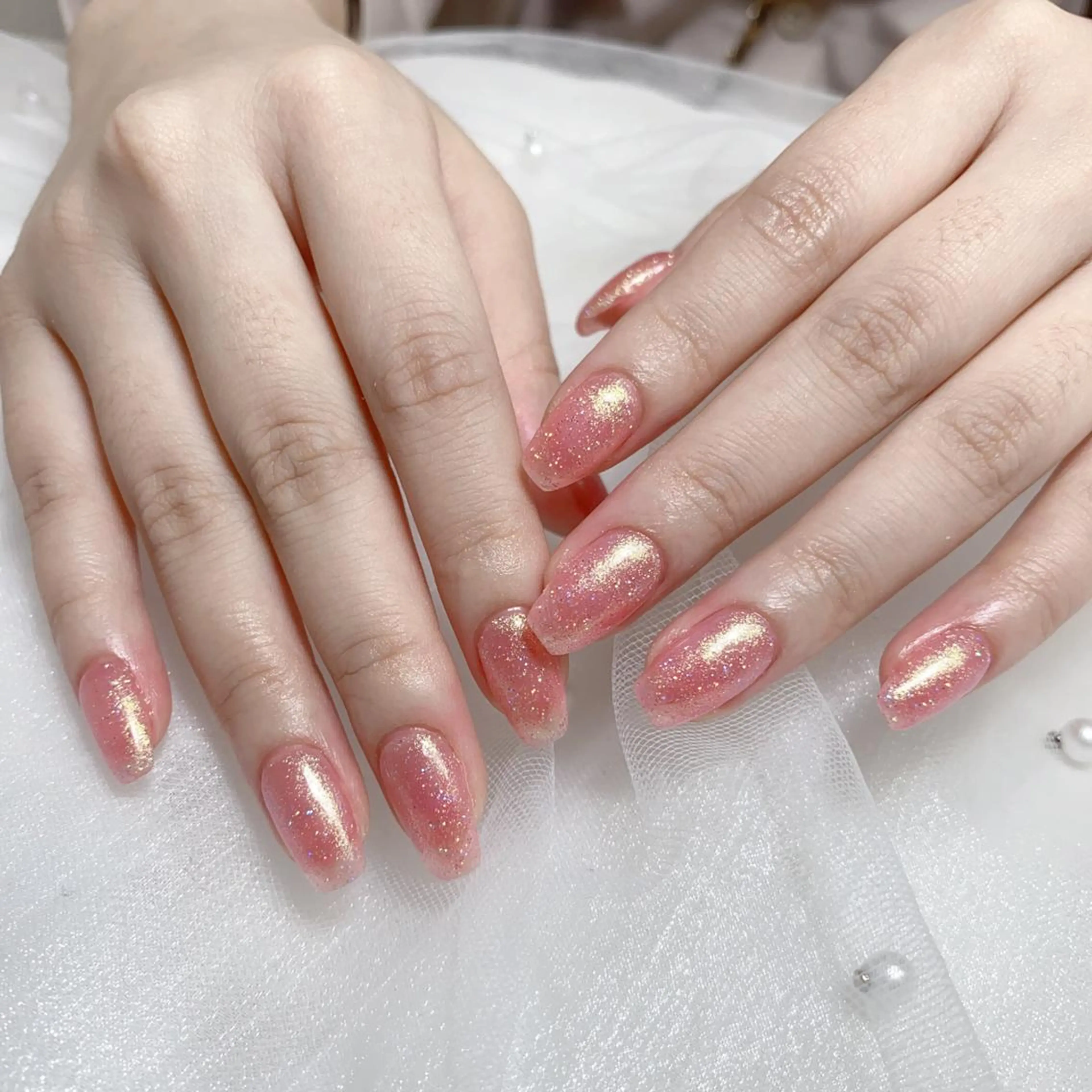 ネイル ワンカラーネイル ハンドネイル Nail salon 木にいるのネイルデザイン