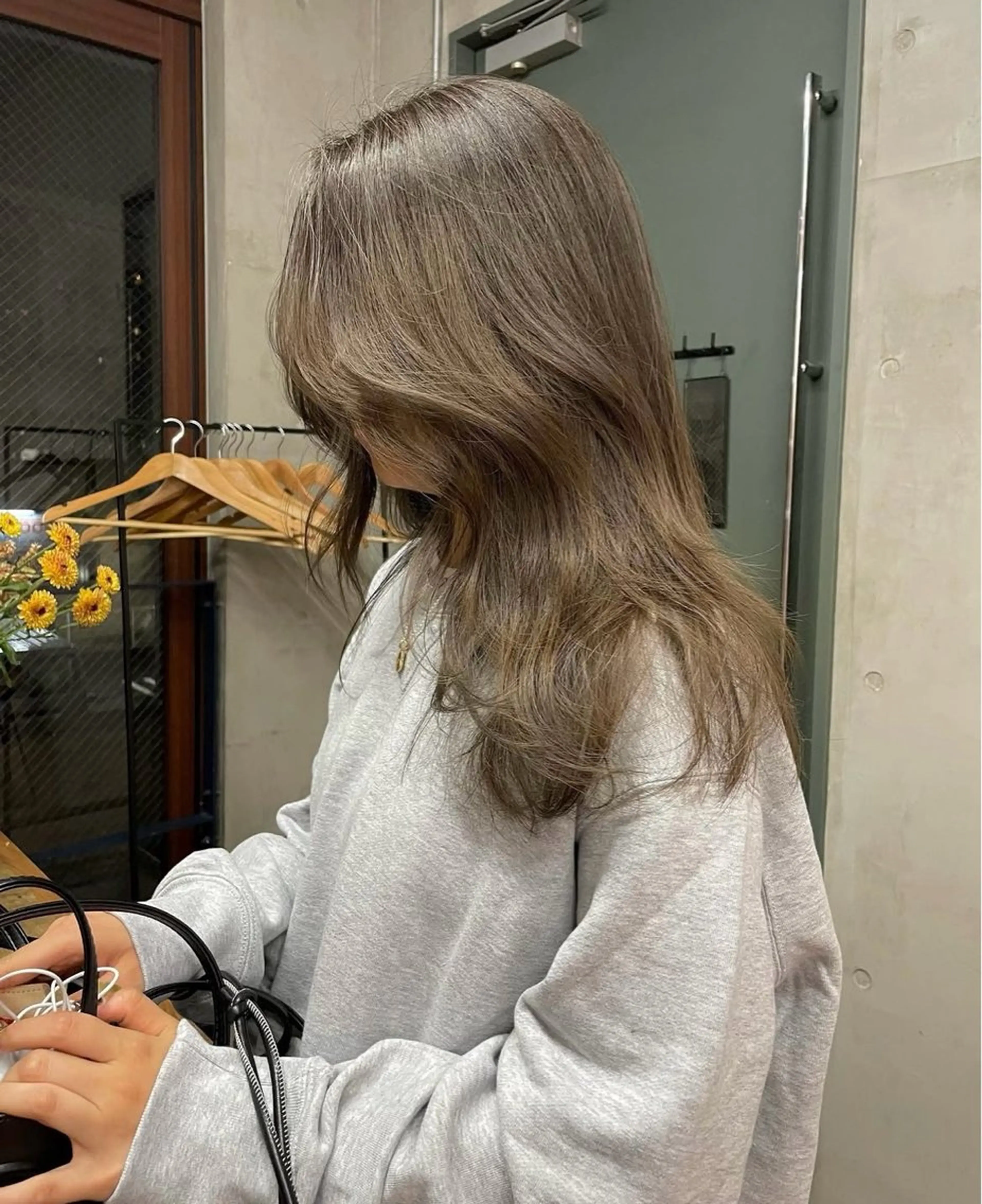 ロング ヘアカラー 透明感カラー/外苑前 /MIRAI🇰🇷のヘアスタイル