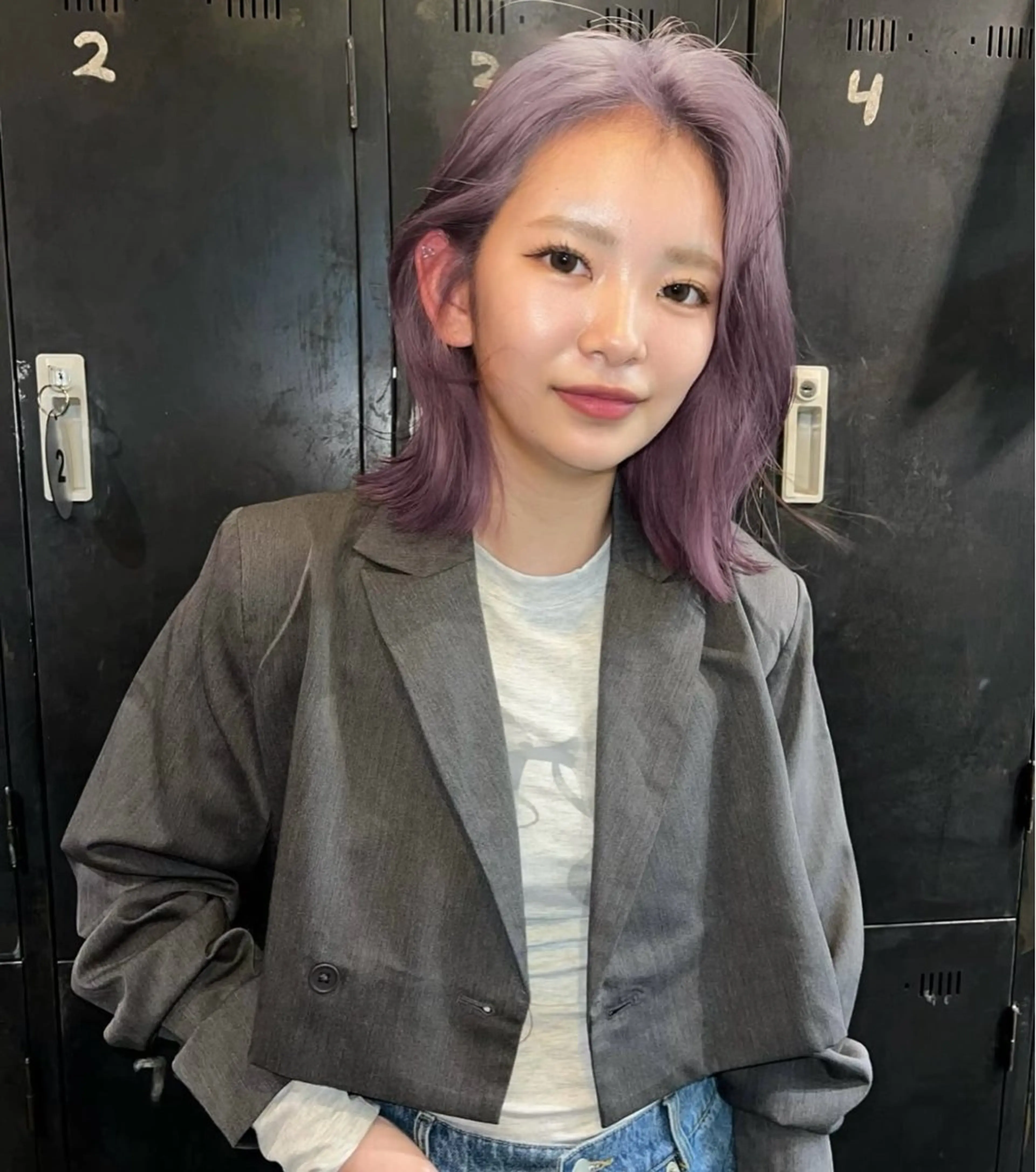 ミディアム カラー ハイトーン特化🤍 Ayakaのヘアスタイル