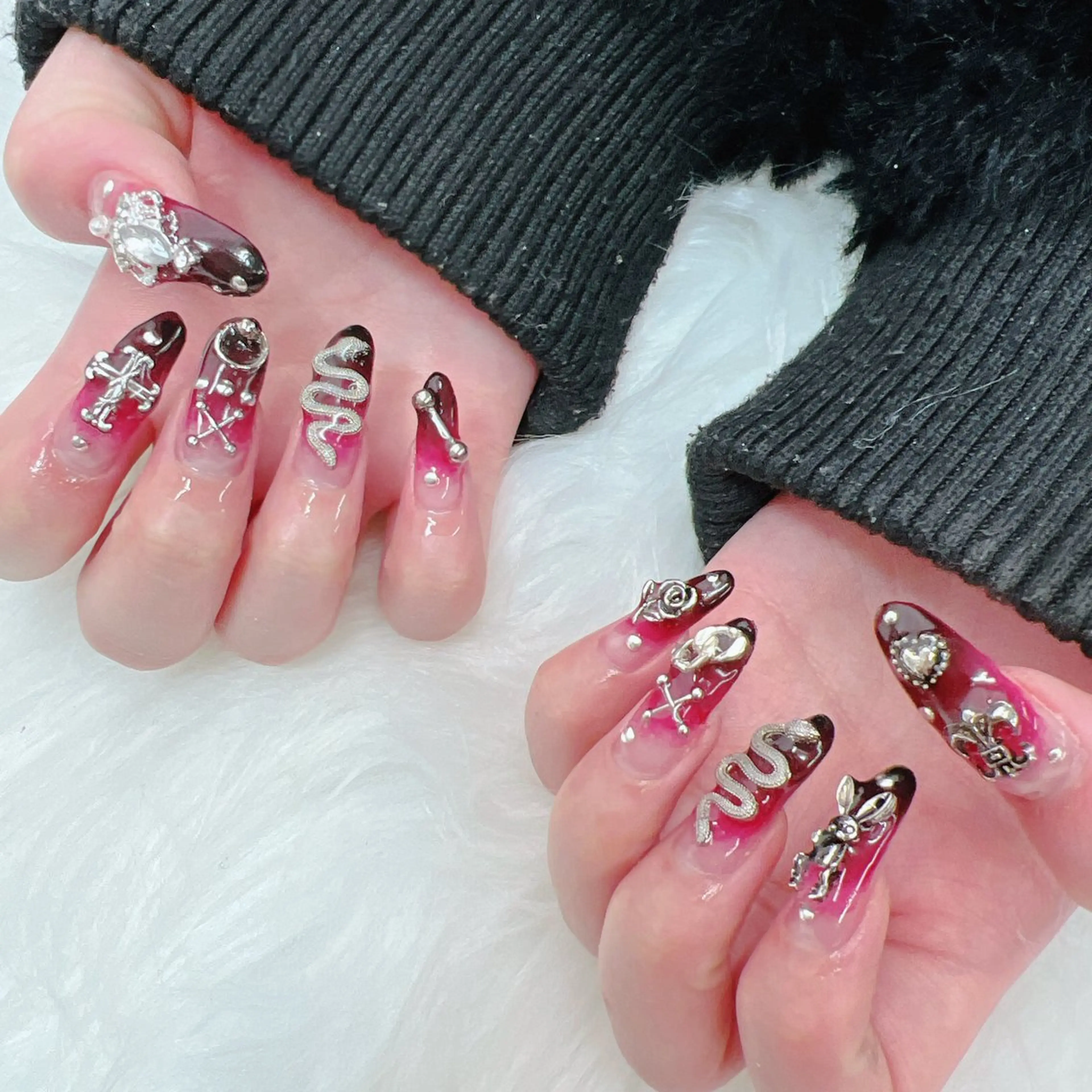 ネイル ハンドネイル Minion所属・北浦和minion YUKIのマツエク・マツパデザイン