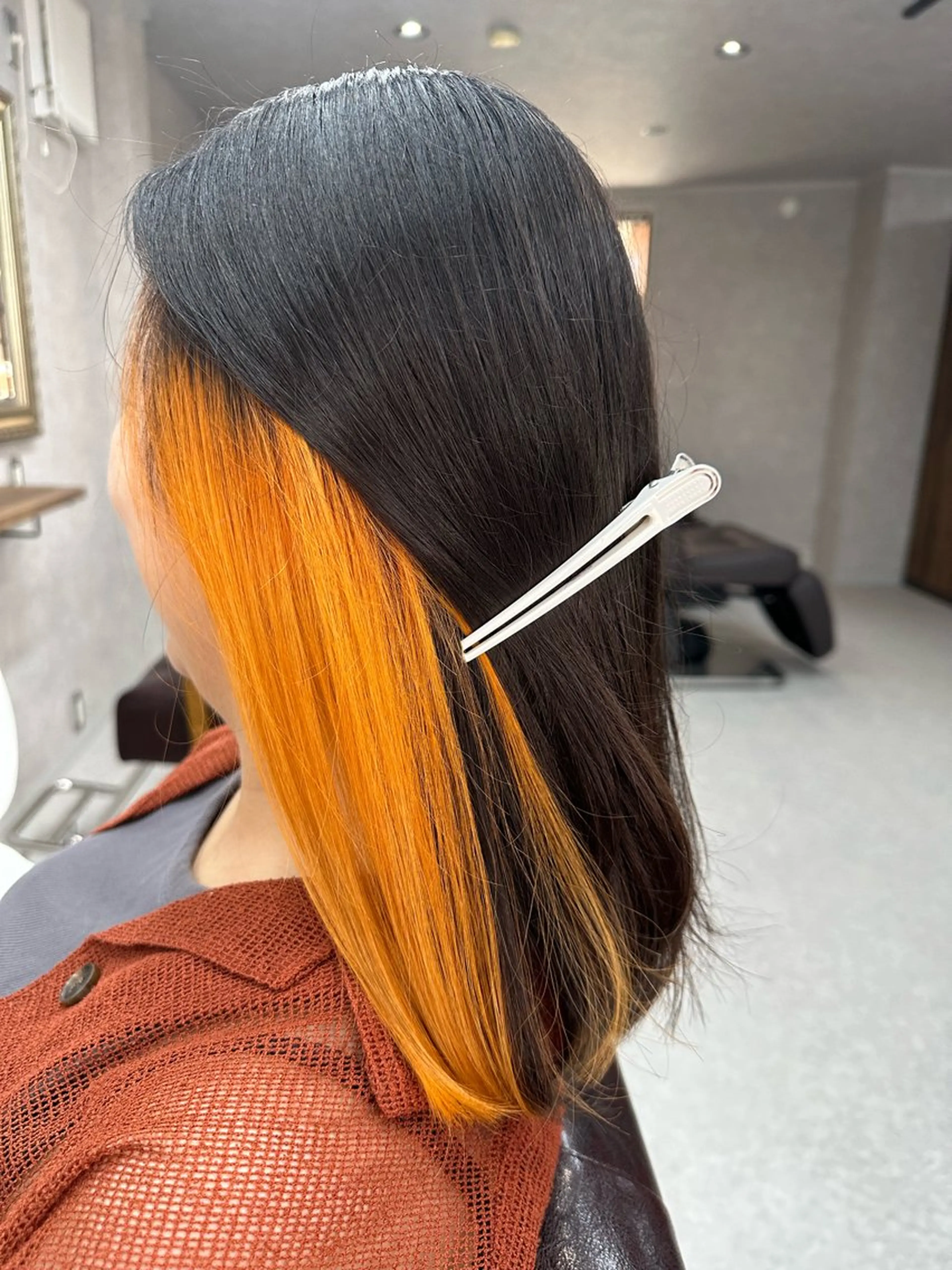 ロング カット ヘアカラー トリートメント Lien 深井店のヘアスタイル