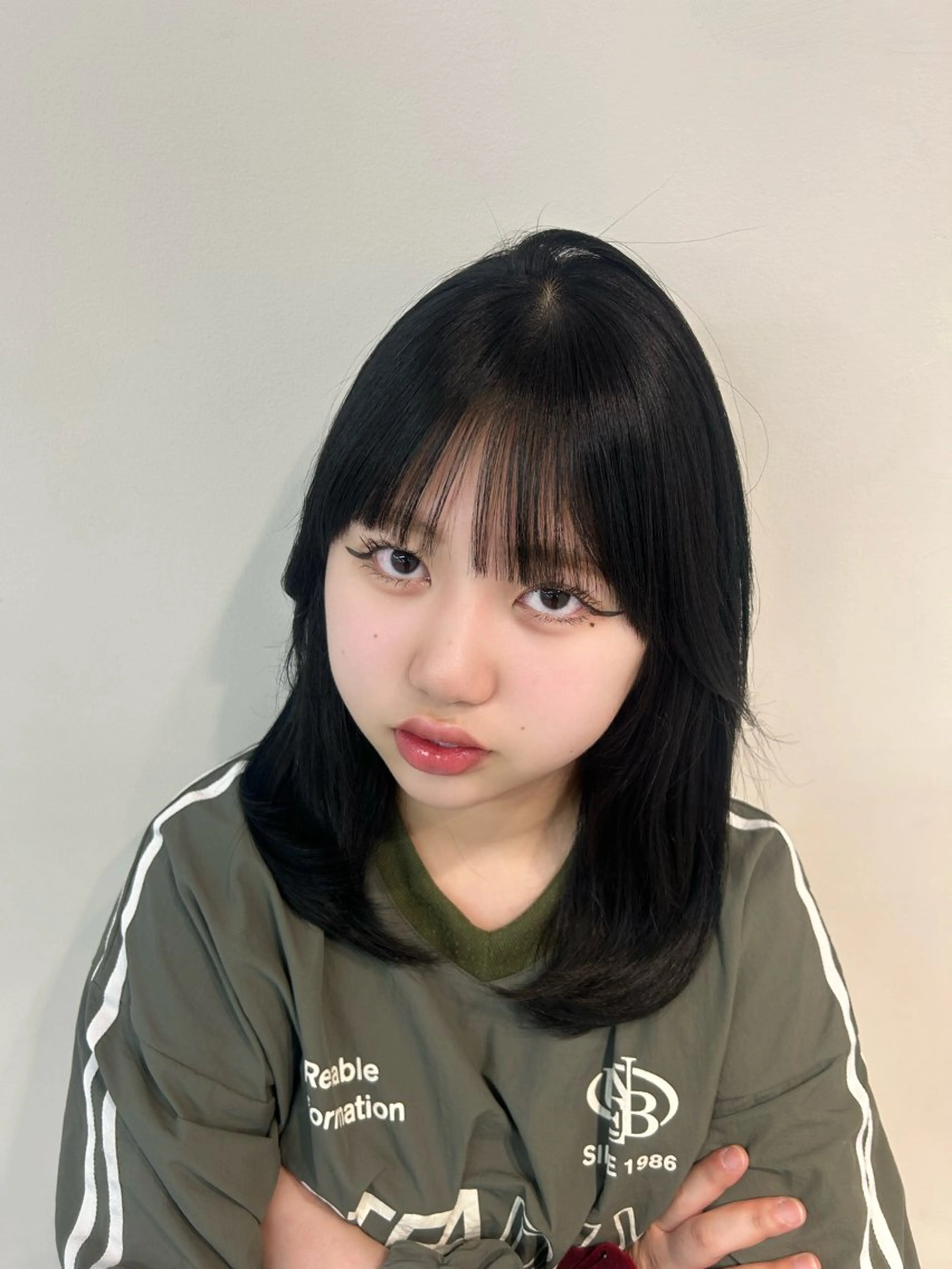 ミディアム 似合わせカット/ 個性派🩶LANAのヘアスタイル