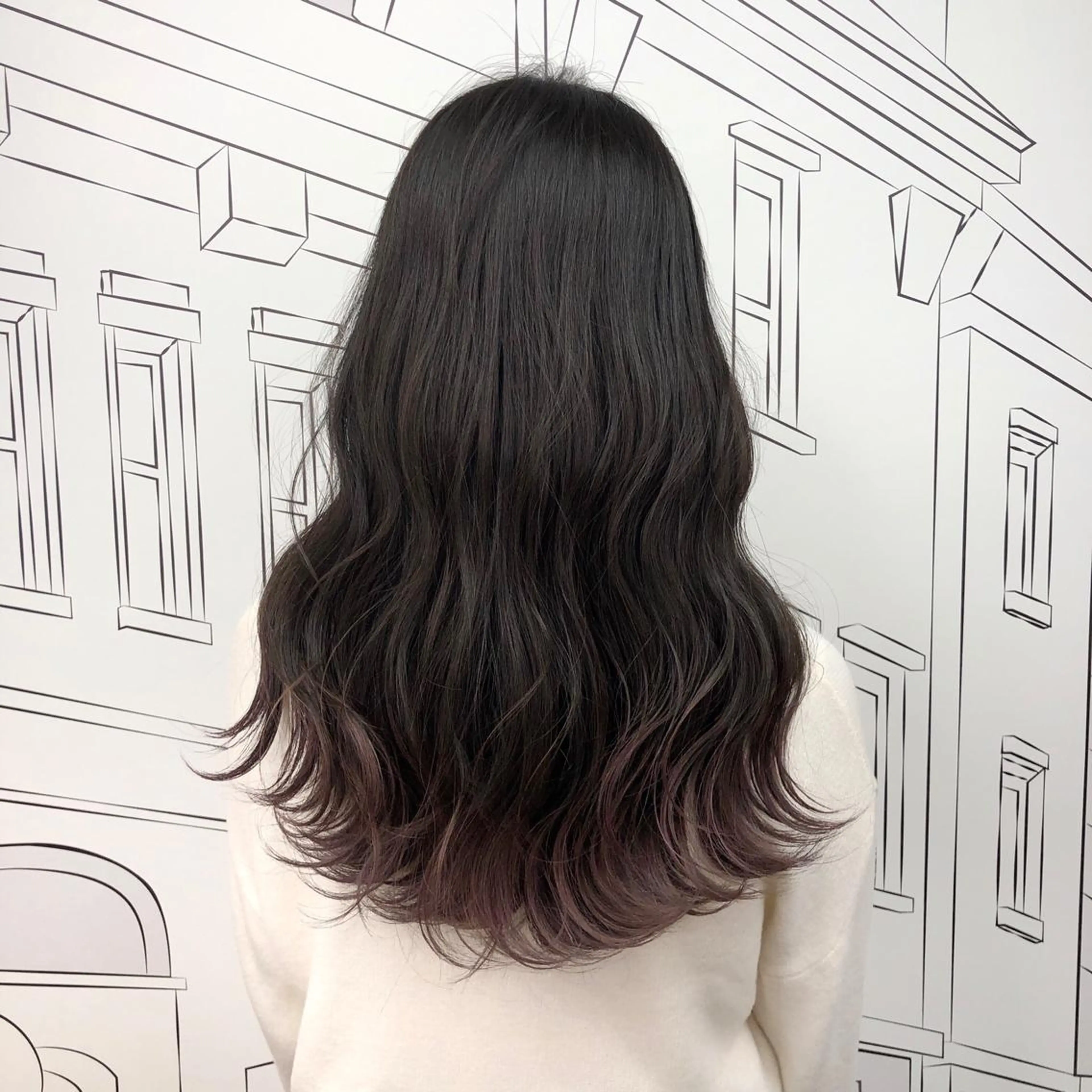 ロング カラー レイヤー,ボブ / 彩未のヘアスタイル