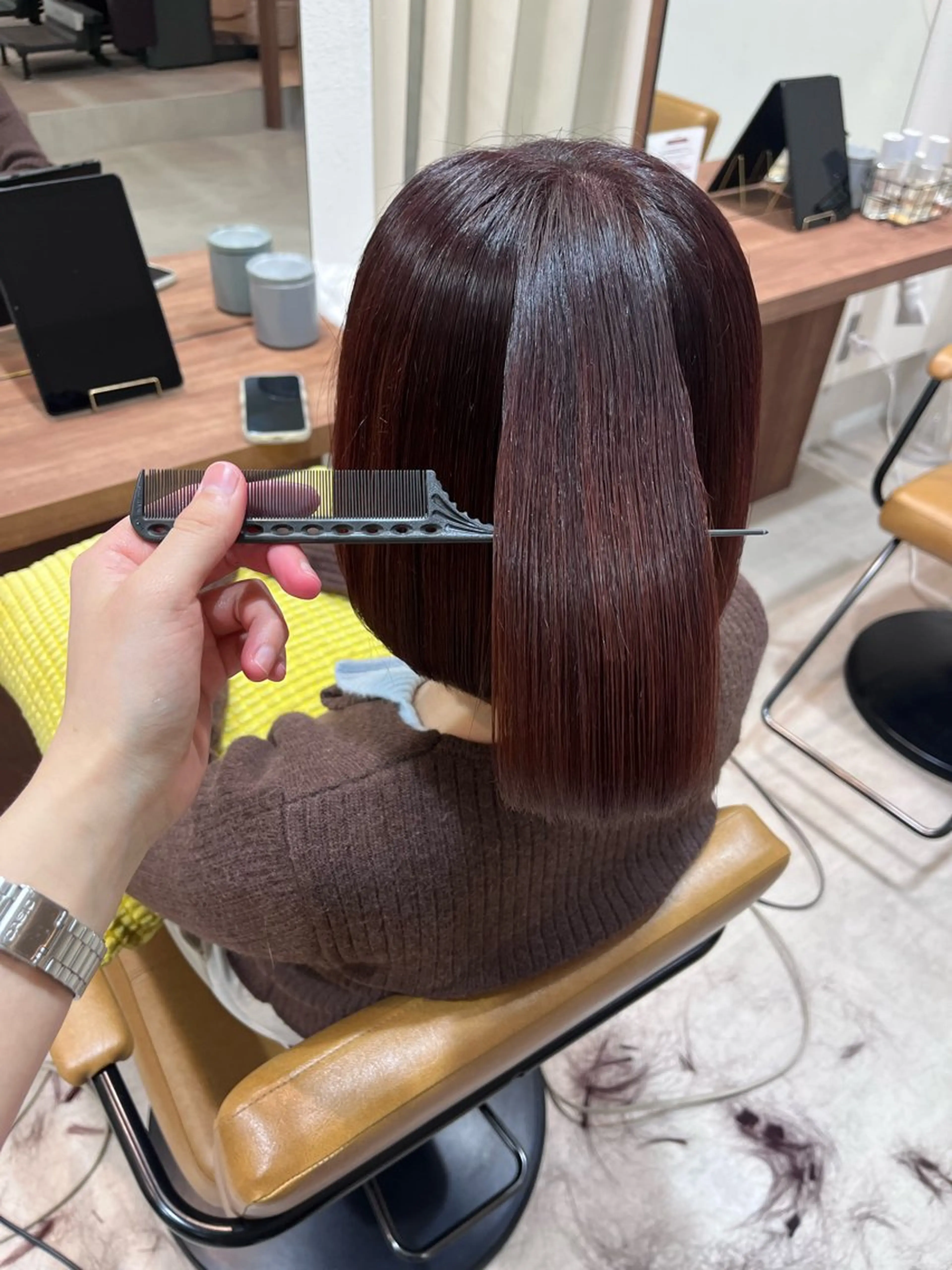 カラー カット ヘアカラー NEIRO/透明感 カラー/メンズカットのヘアスタイル