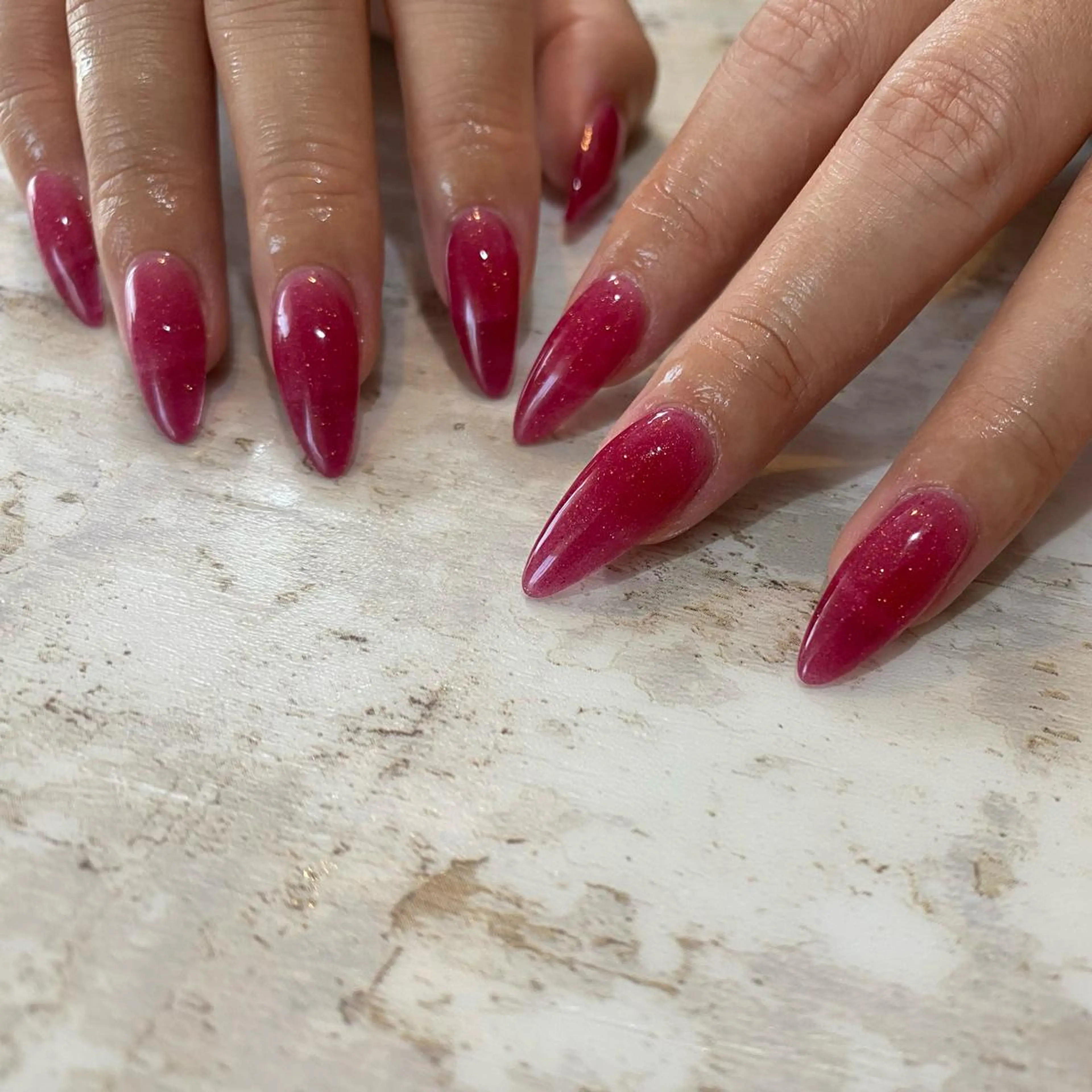 【ご新規様限定！】★オフ込み★お好きな色スカルプ1カラー！ラメもOK♪長さMAXまでOK♪の写真