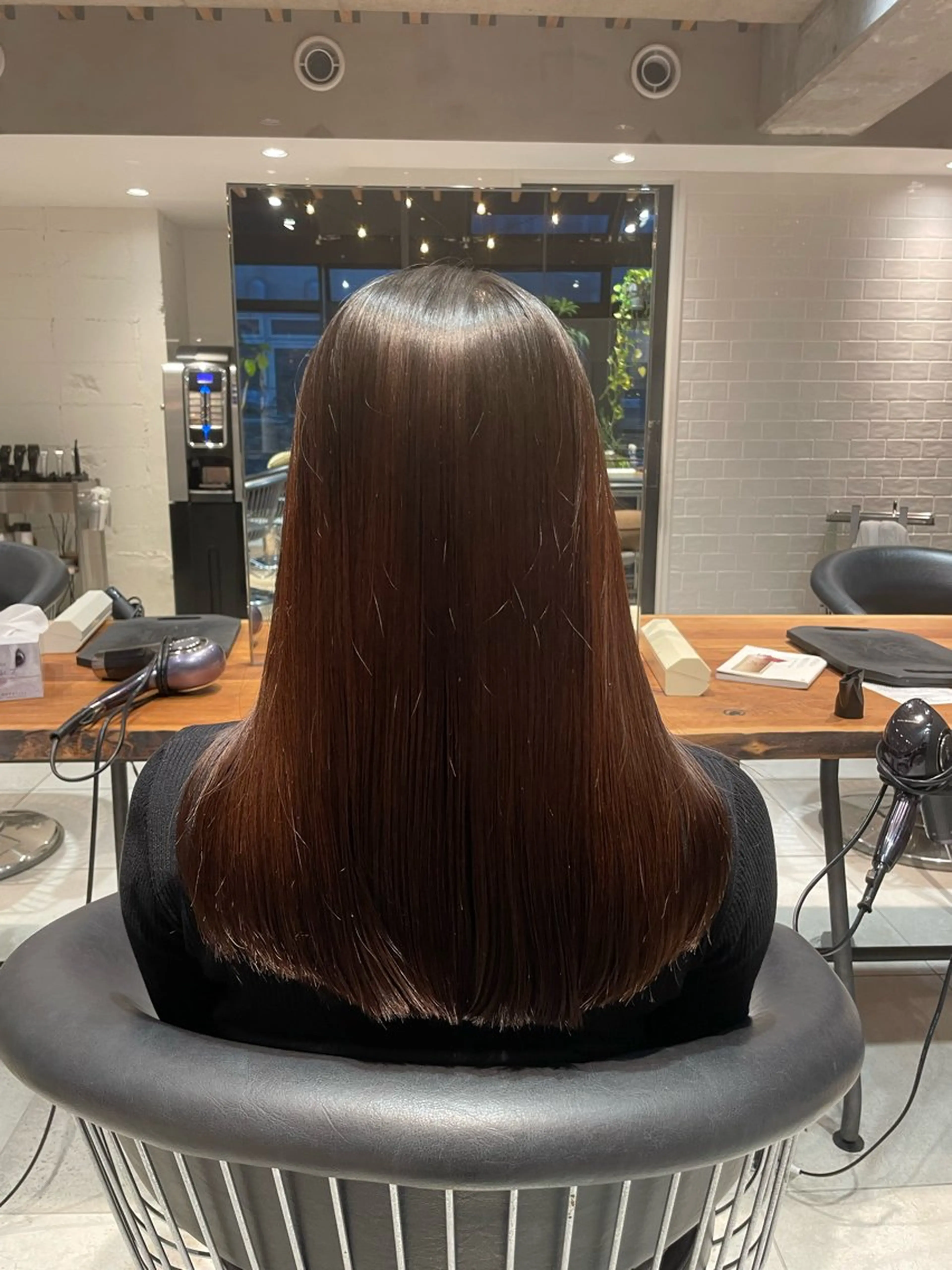 シームレス縮毛矯正の写真