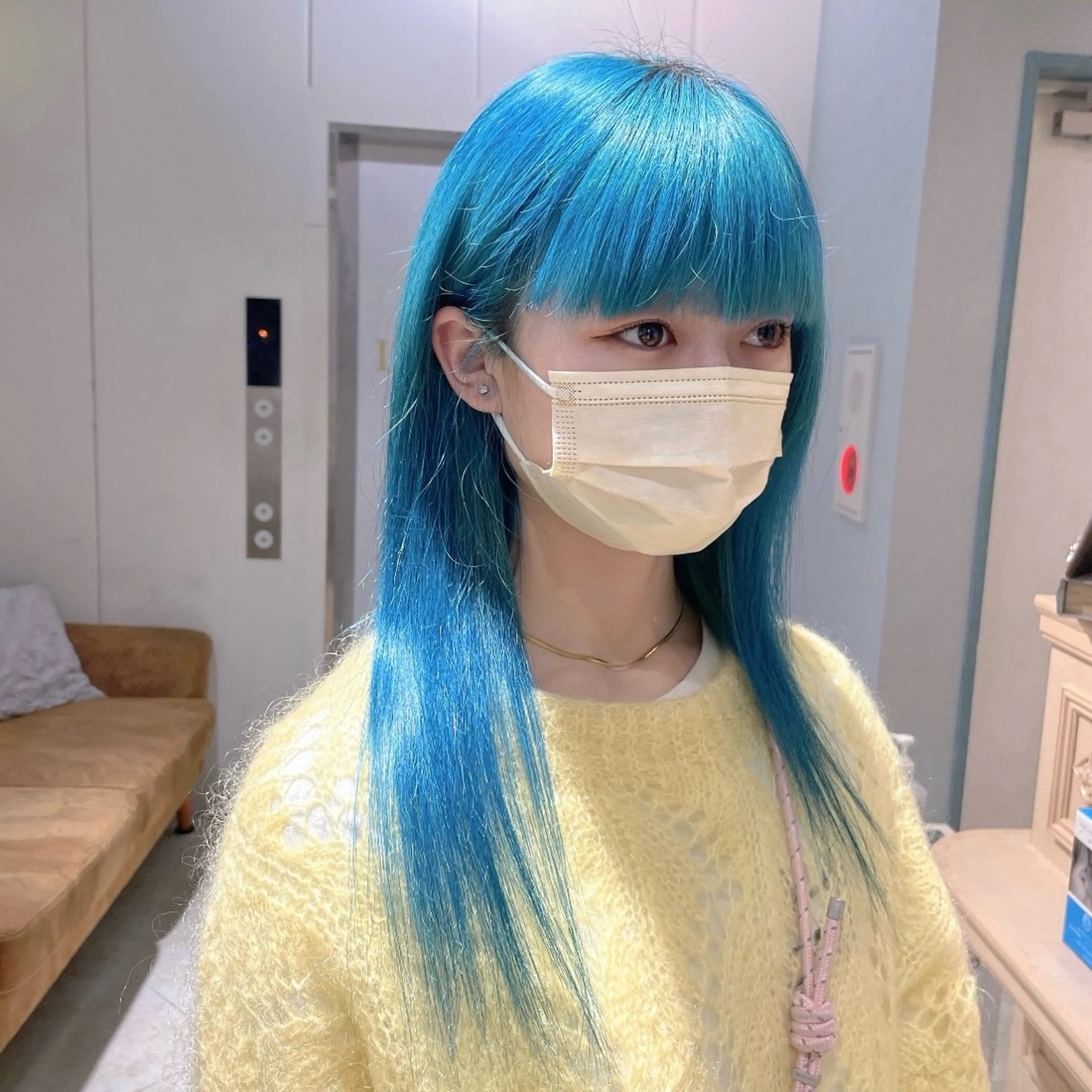 ロング カラー もえな 💋👼🏻のヘアスタイル