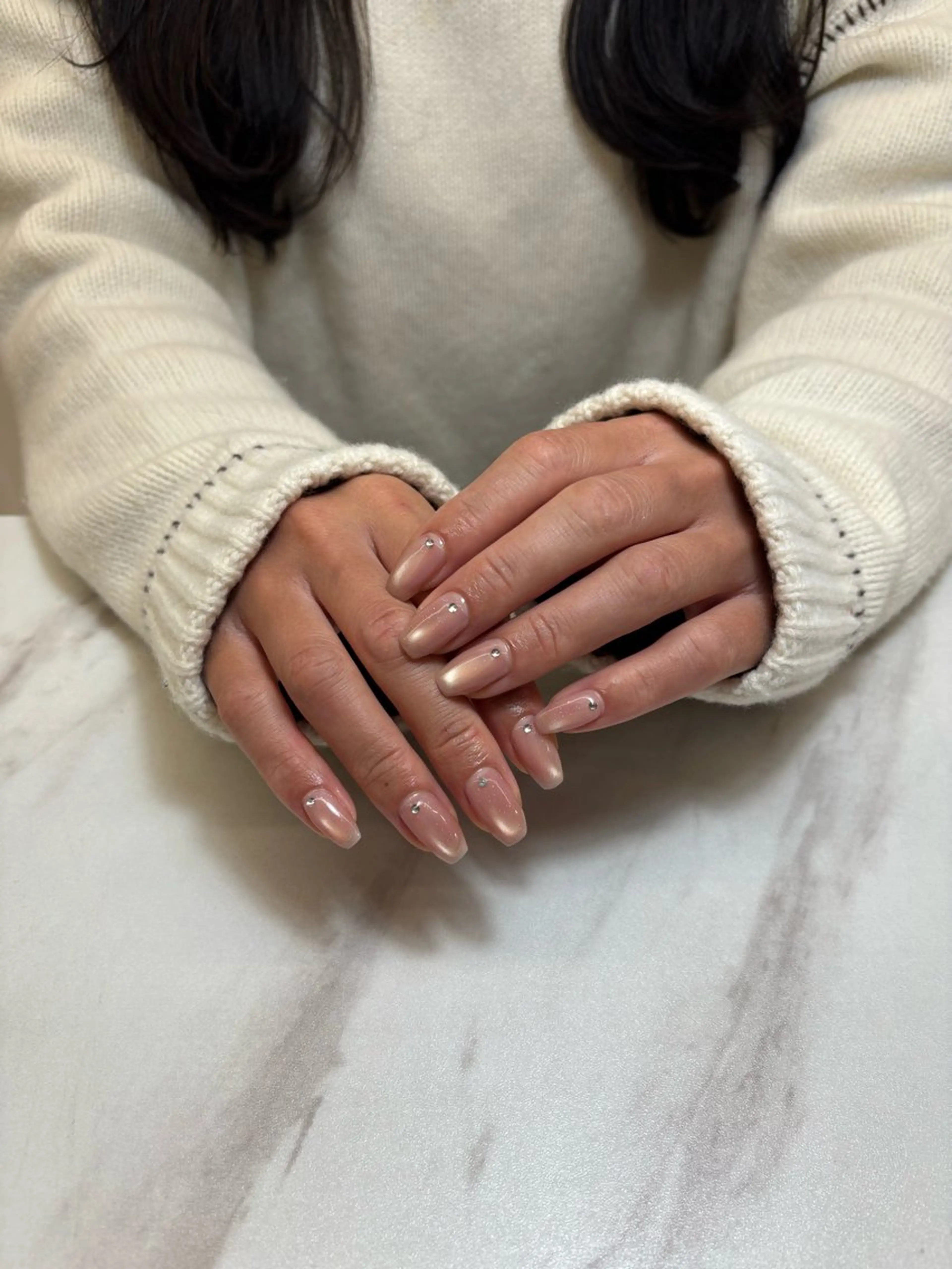 ネイル マグネットネイル ハンドネイル fuka 堺筋本町/心斎橋のネイルデザイン