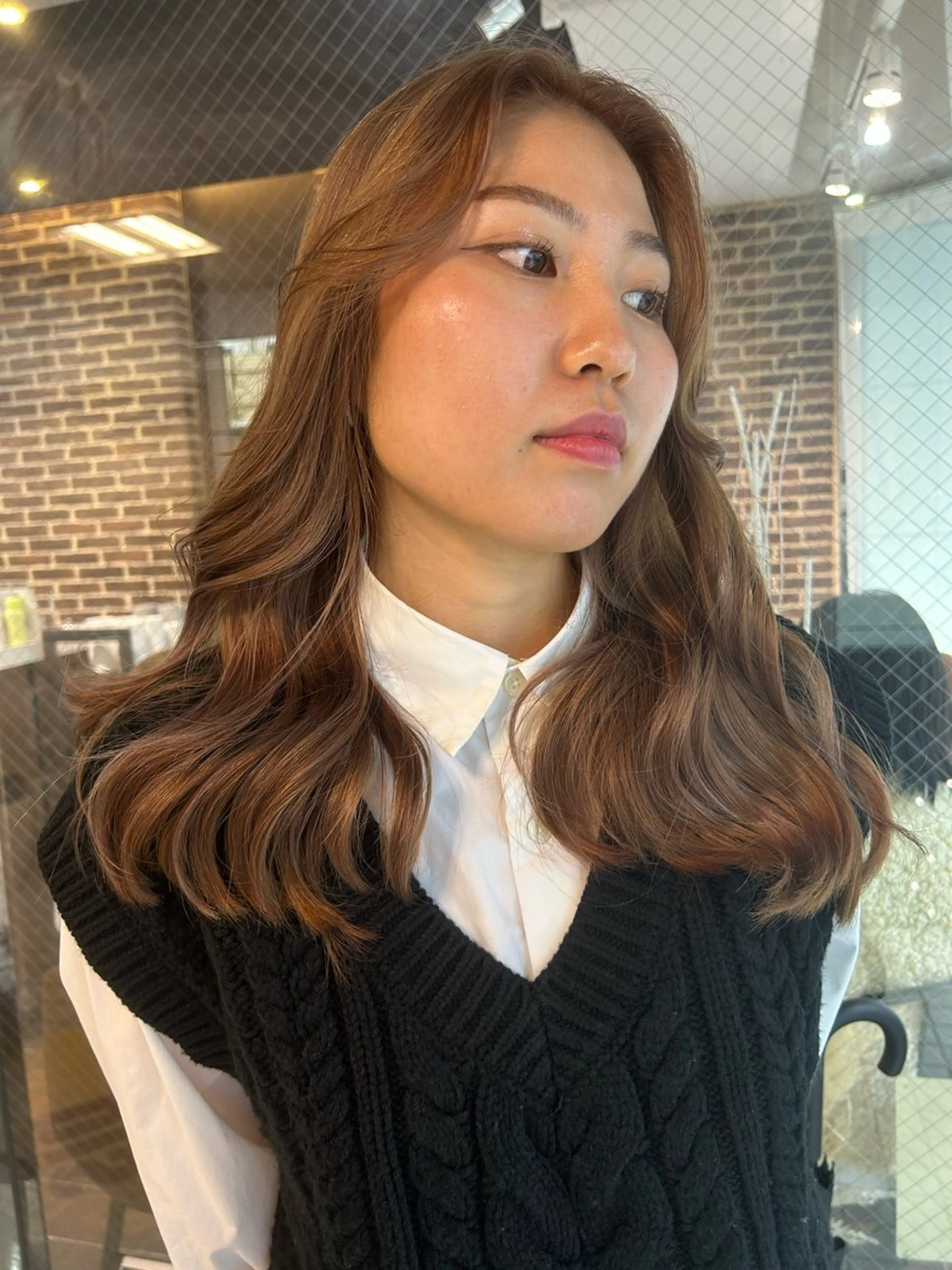 ロング 韓国風カラー 学生 髪質改善 韓国風ヘア トリートメント メンズスタイル Hitomi🐶のヘアスタイル