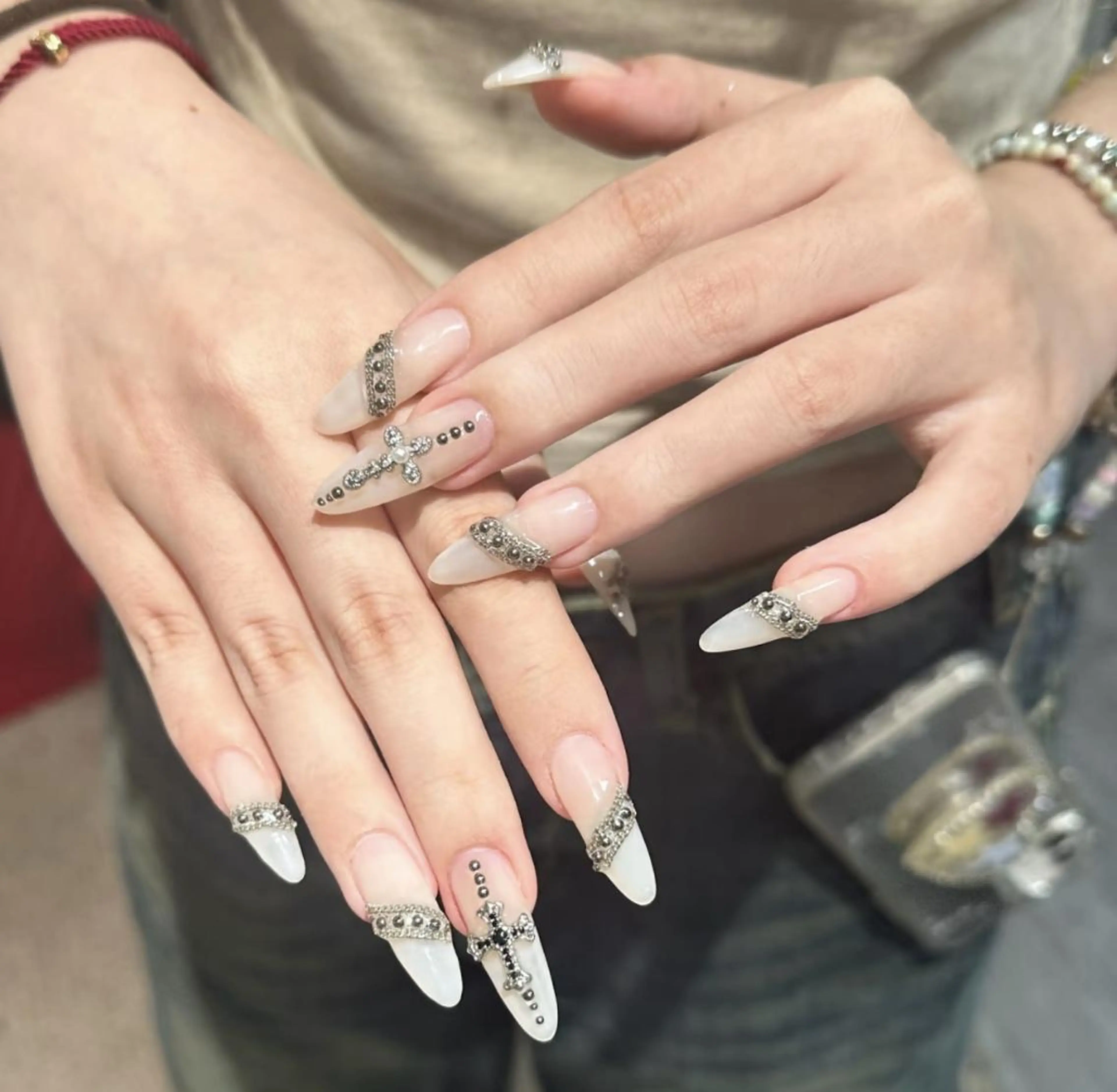 ネイル By moonネイル 🌷ワンホン/韓国風のネイルデザイン