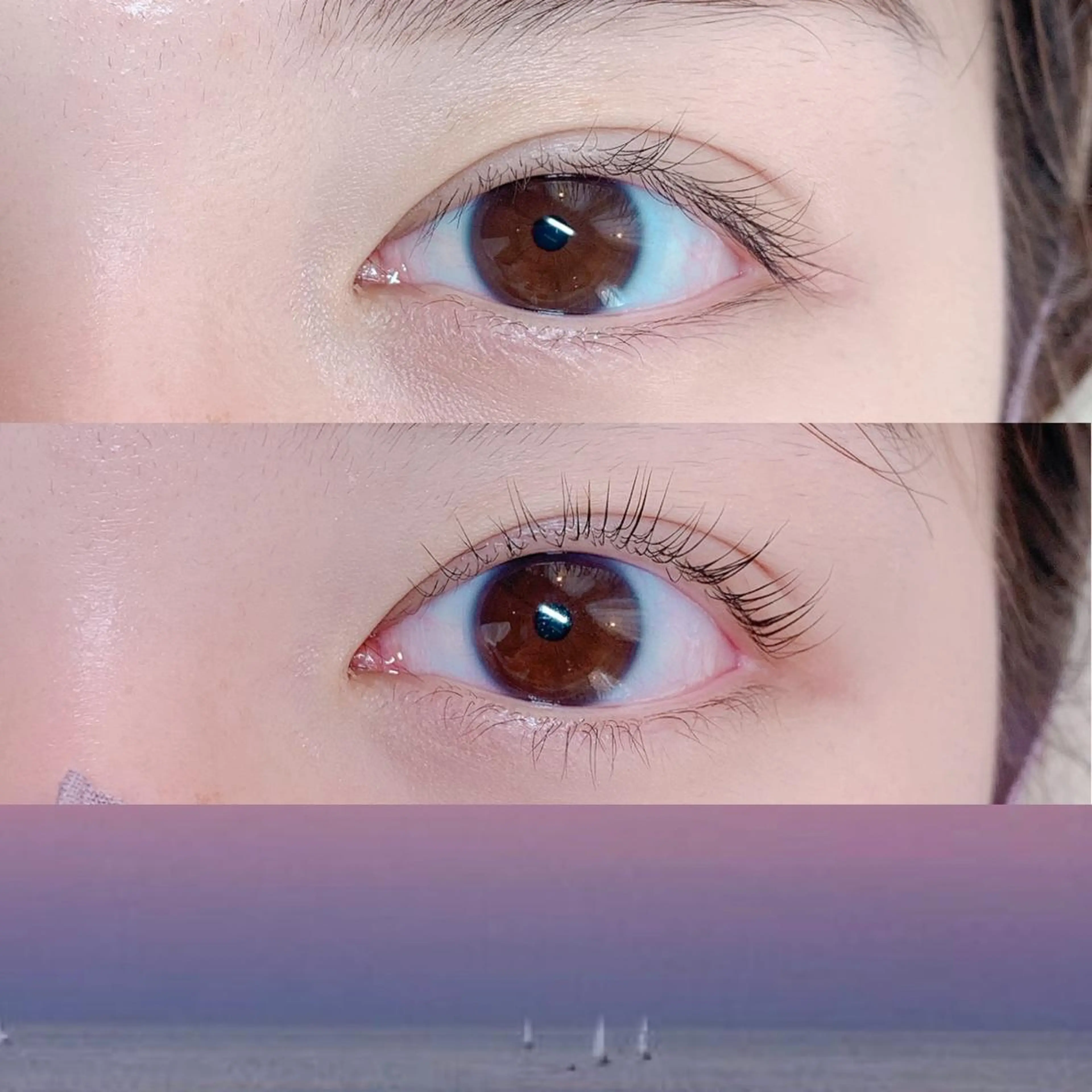 マツエク・マツパ パリジェンヌラッシュリフト マツパ ELFIN所属・【束感まつ毛 】 ELFINのマツエク・マツパデザイン