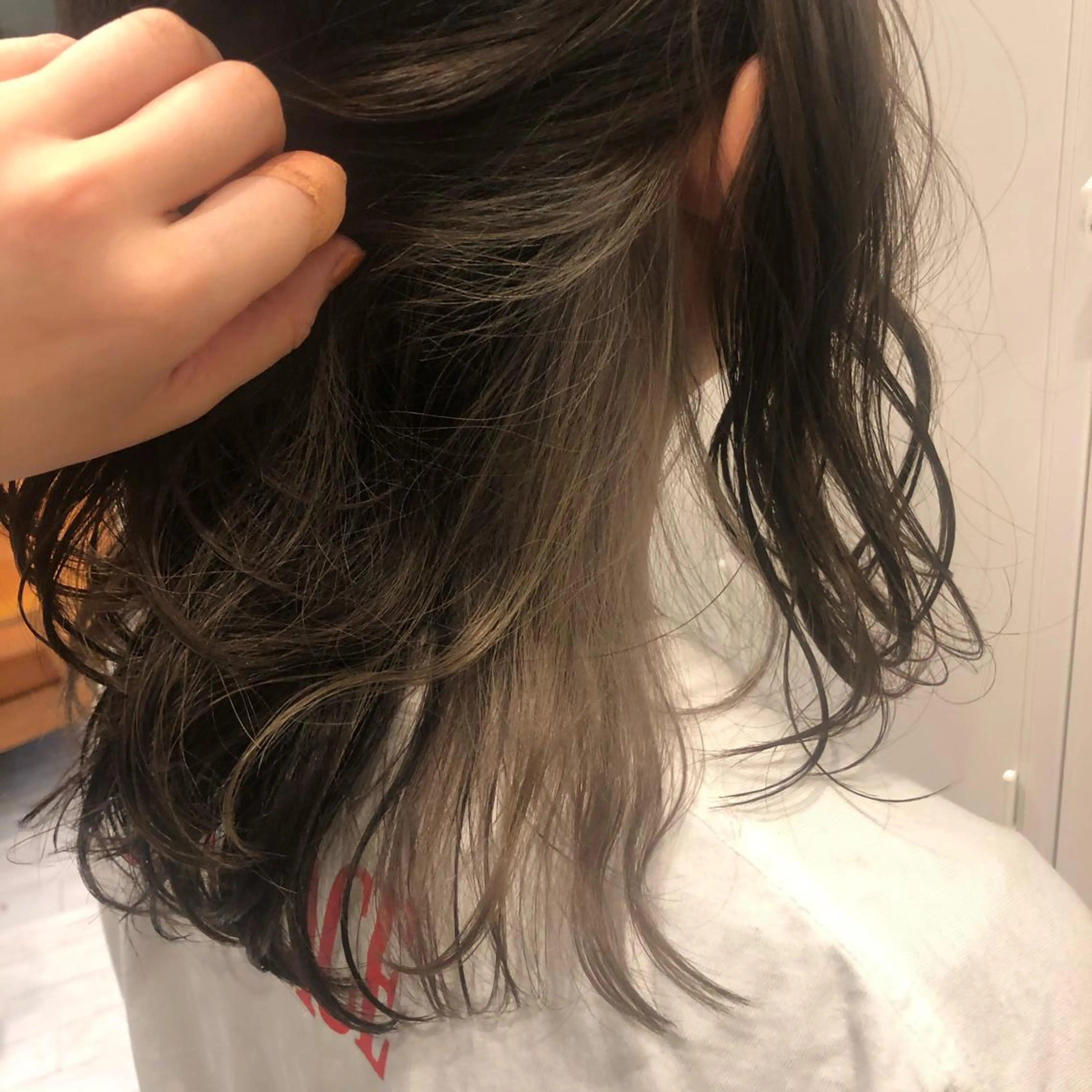 ミディアム カラー Zina 梅田店 レイヤー/Miyuのヘアスタイル