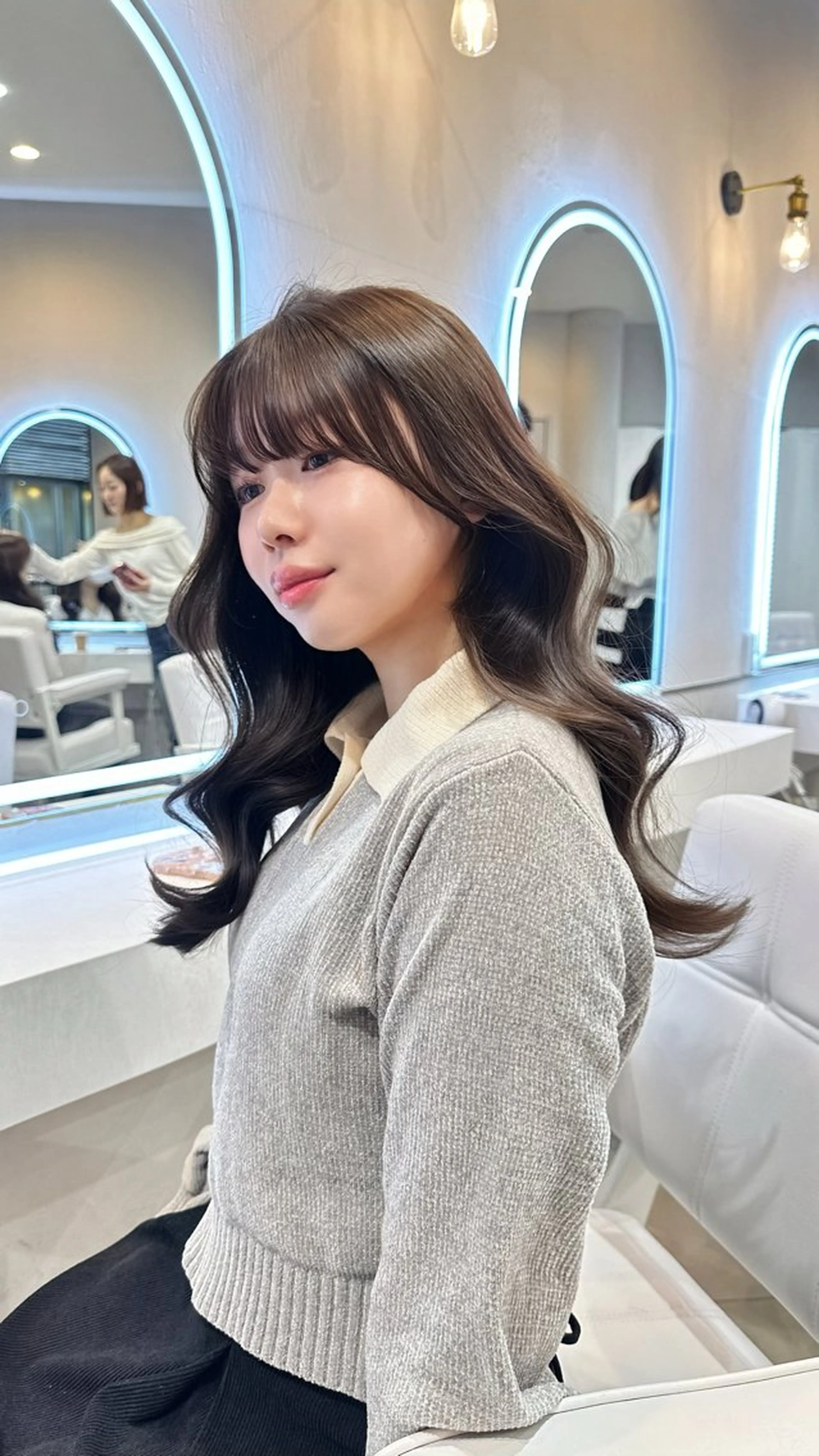 ヘアアレンジ SALOWIN所属・ブリーチ 縮毛矯正/ 艶髪/COCONAのヘアスタイル