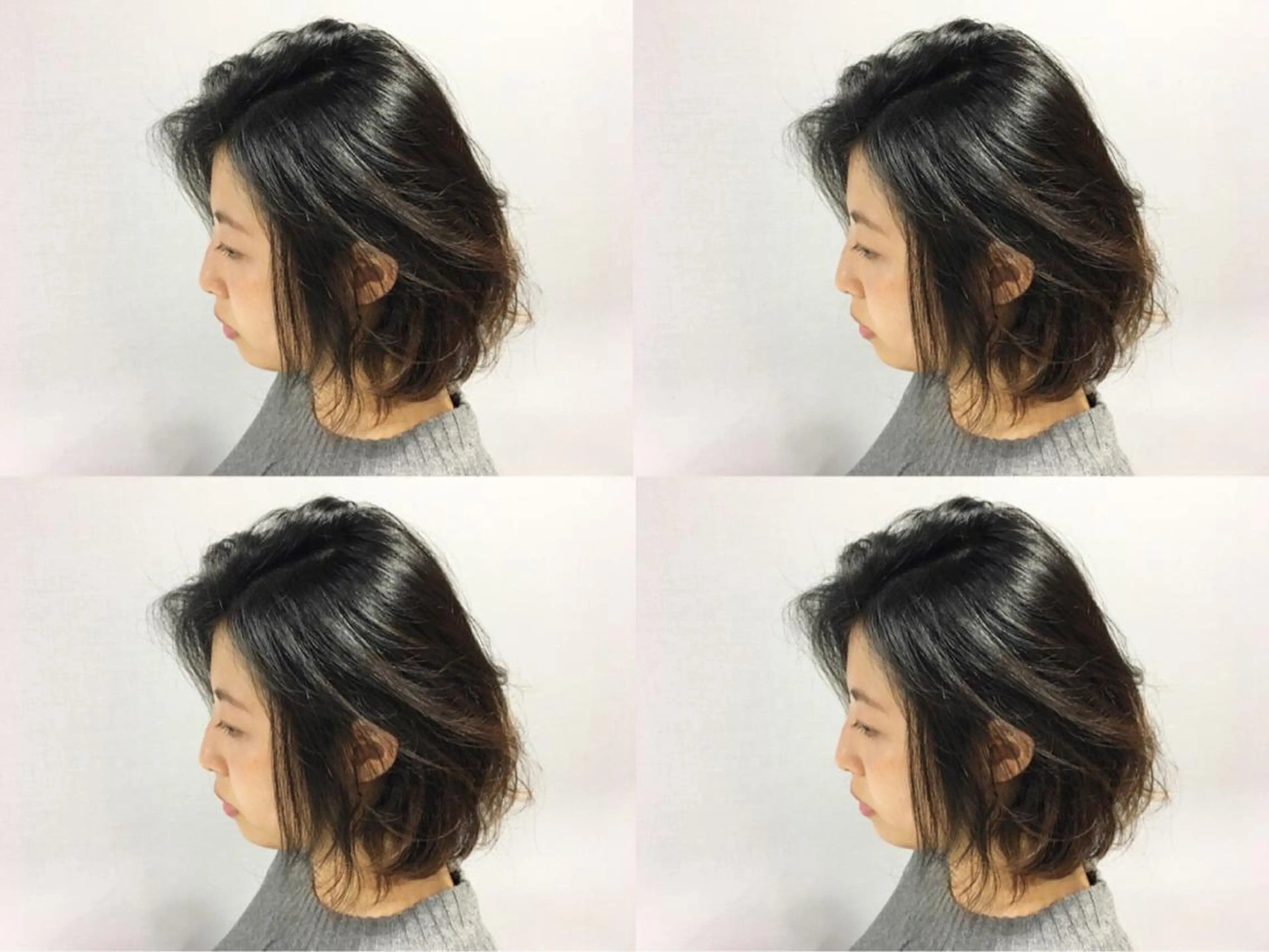 ショート ミディアム セミロング パーマ ミディアムパーマ セミロングパーマ デジタルパーマ boutique misakiのヘアスタイル