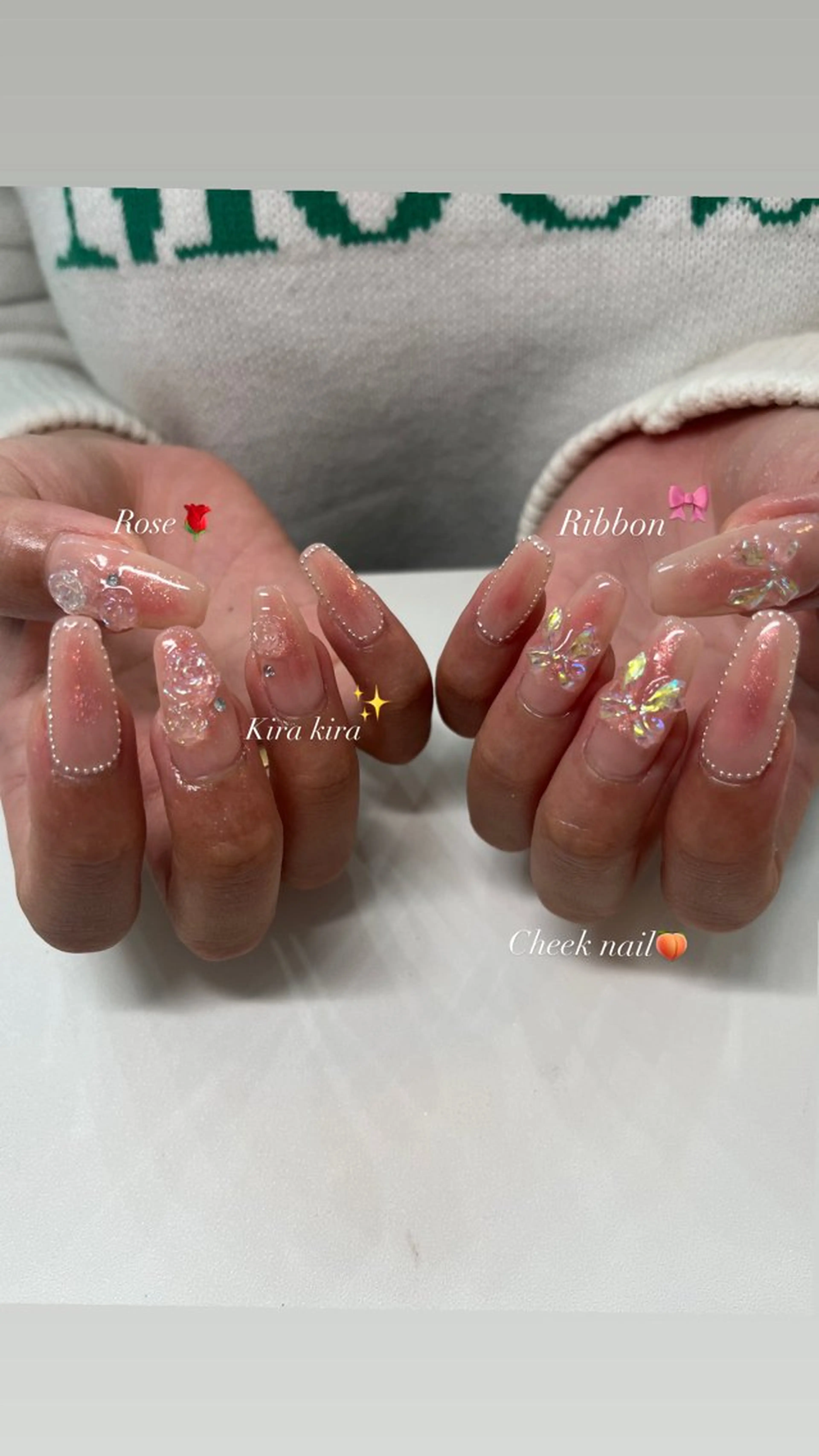 ネイル ハンドネイル ハンドケア THE BALM Noahのネイルデザイン