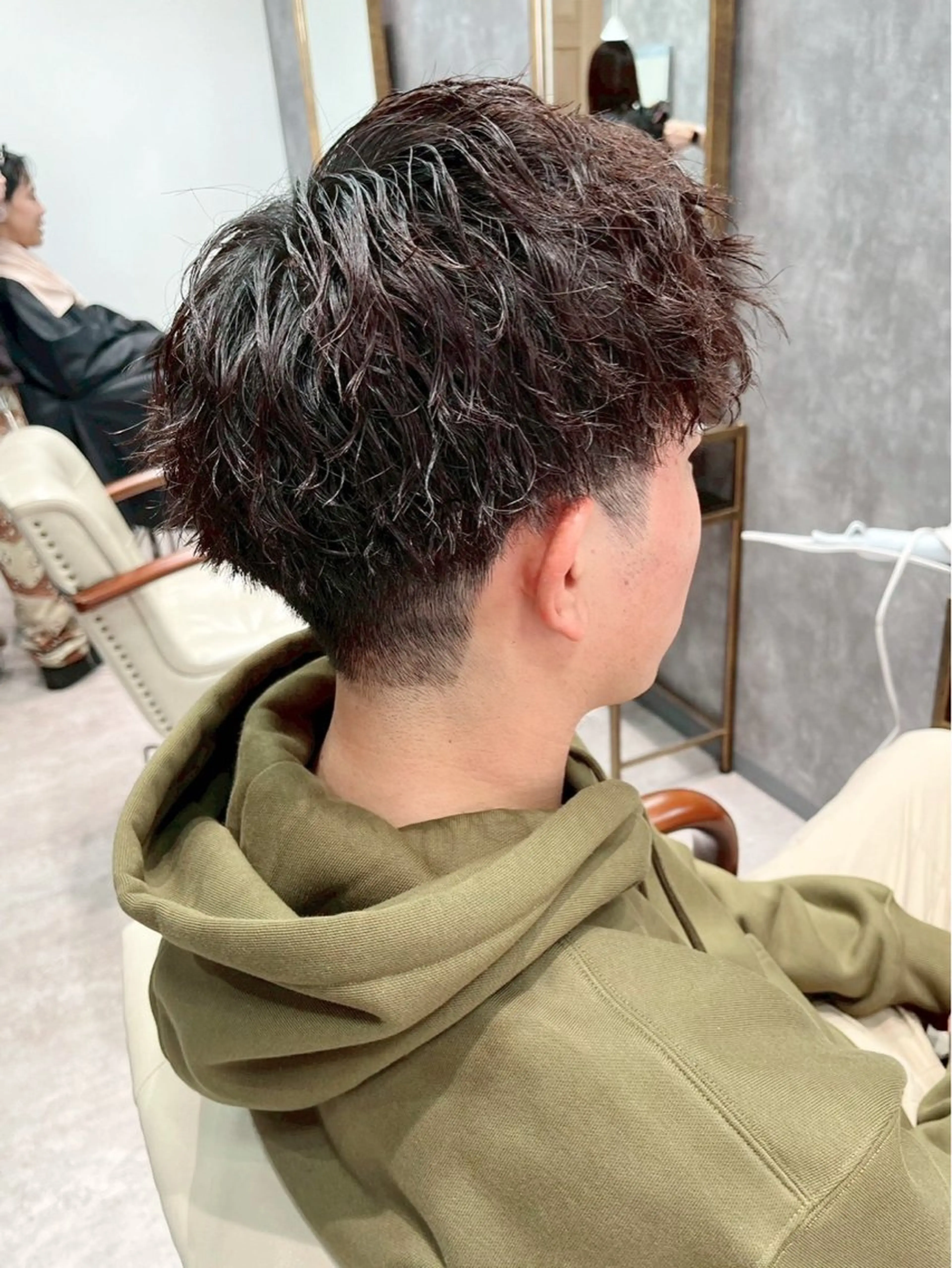 カットパーマの写真