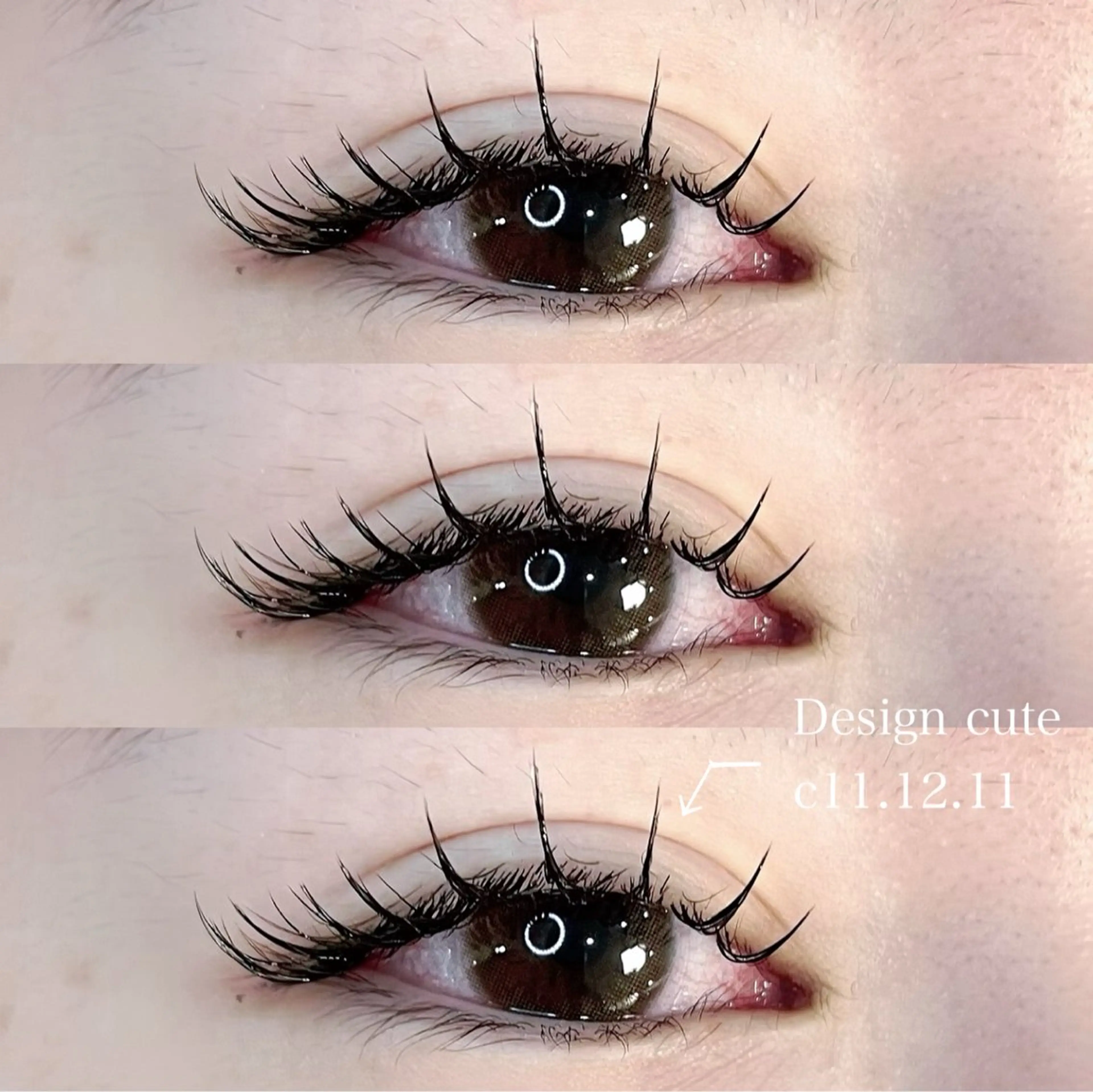 マツエク・マツパ olivia 清水 ☽ ⋆゜のマツエク・マツパデザイン