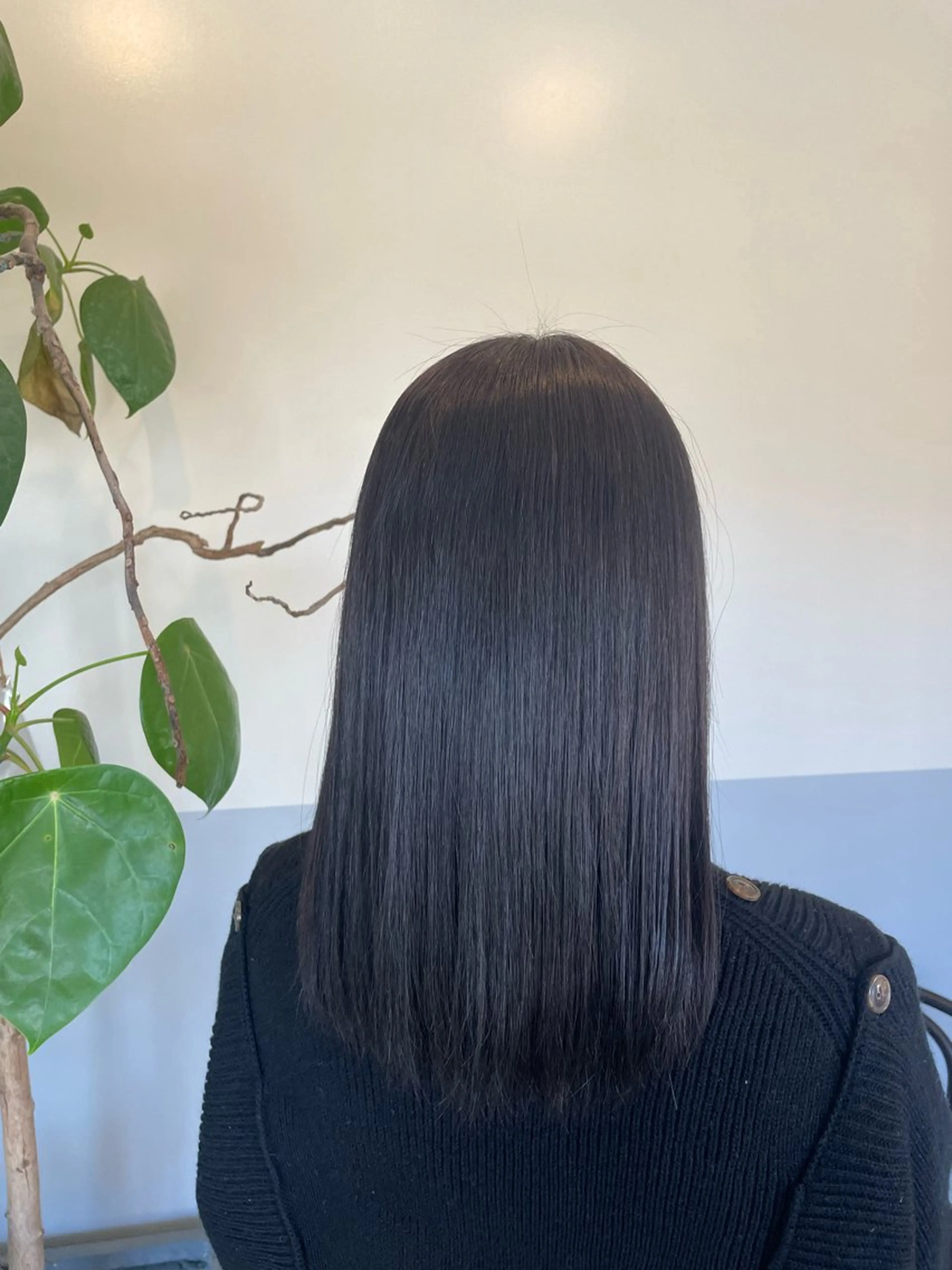 ミディアム カラー 透明感カラー 鈴木 美由華のヘアスタイル