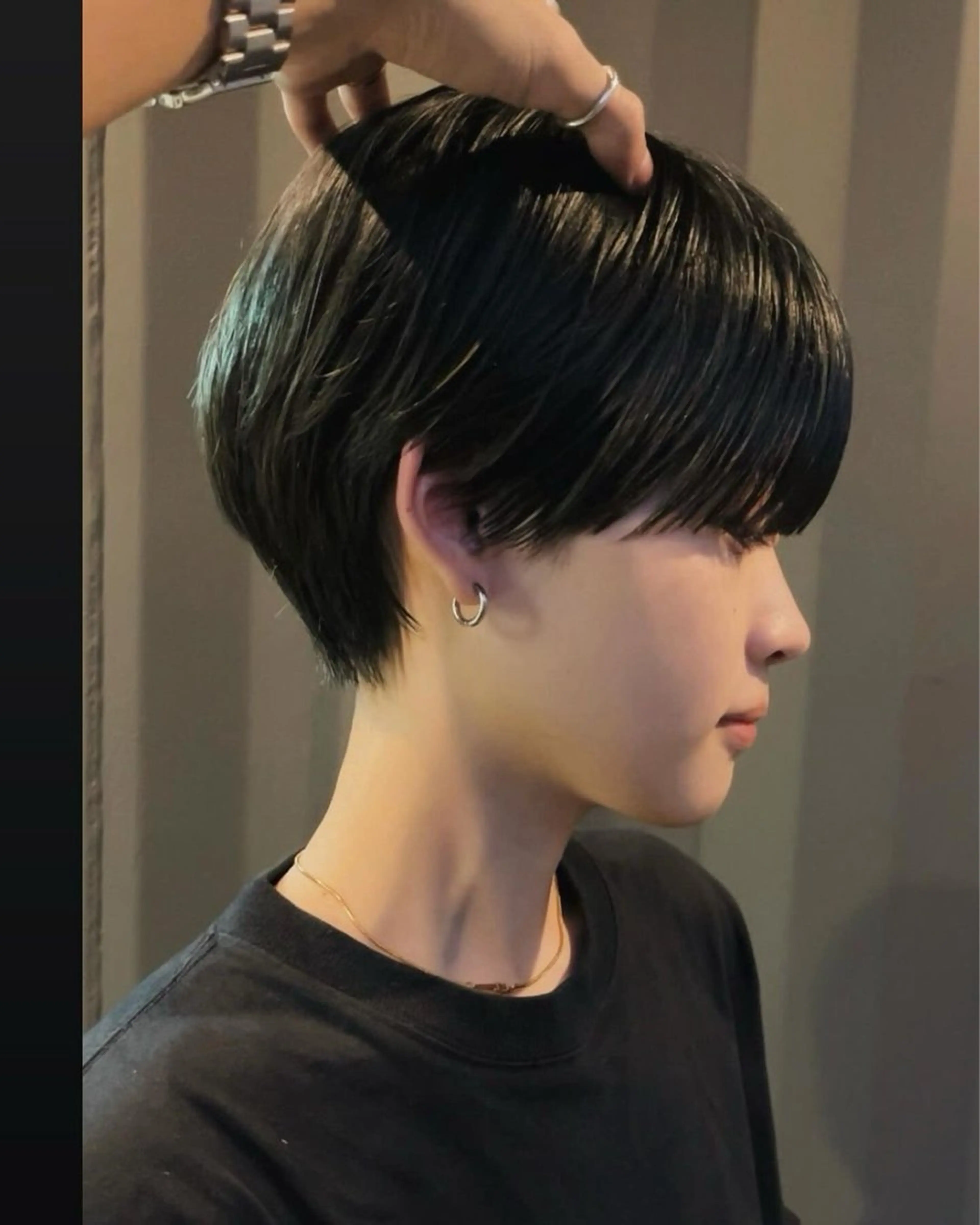 ショート ナチュラルなヘア /ヨシダトモキのヘアスタイル