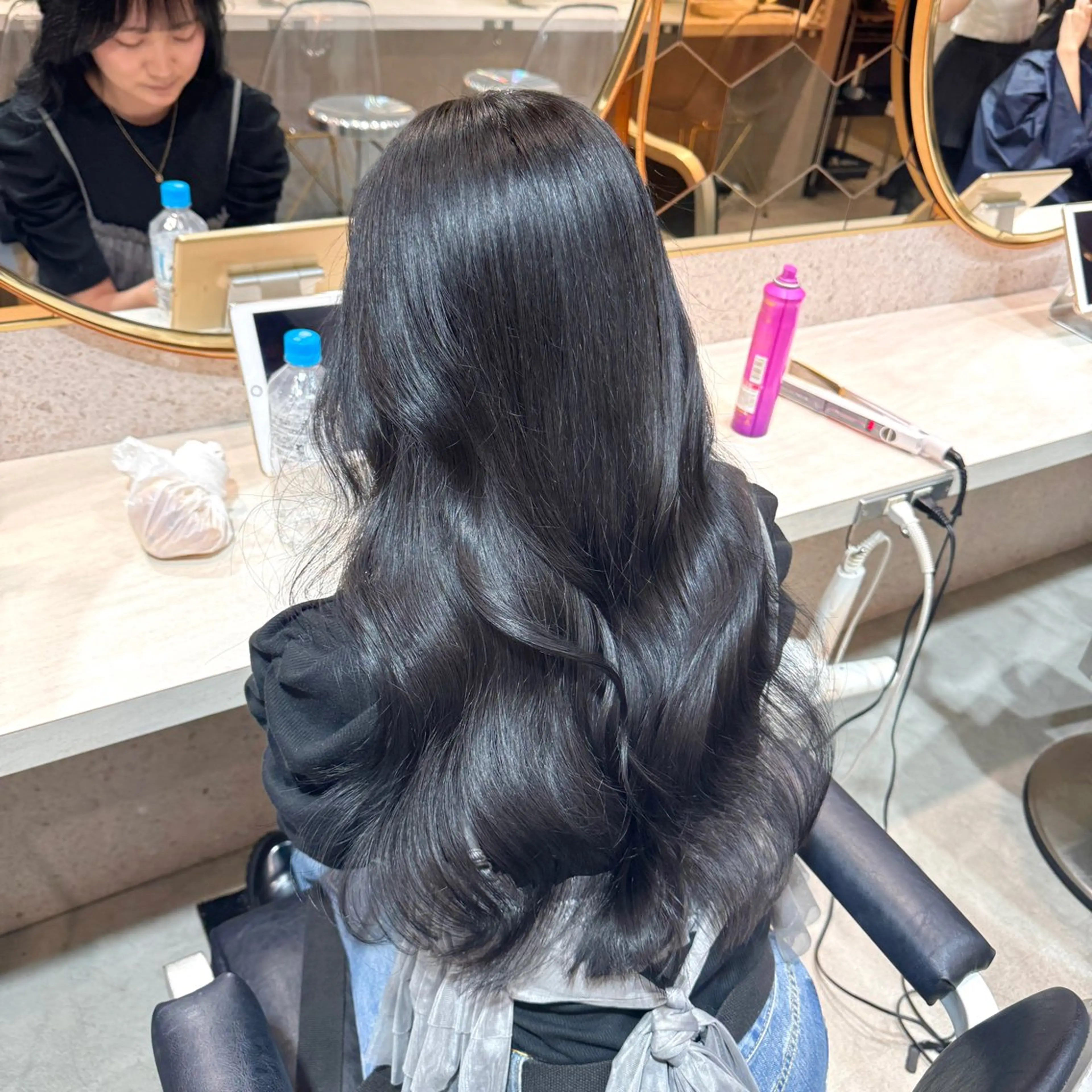 ロング カット ヘアカラー トリートメント 🎀しゅな/韓国 レイヤー/透明感♡のヘアスタイル