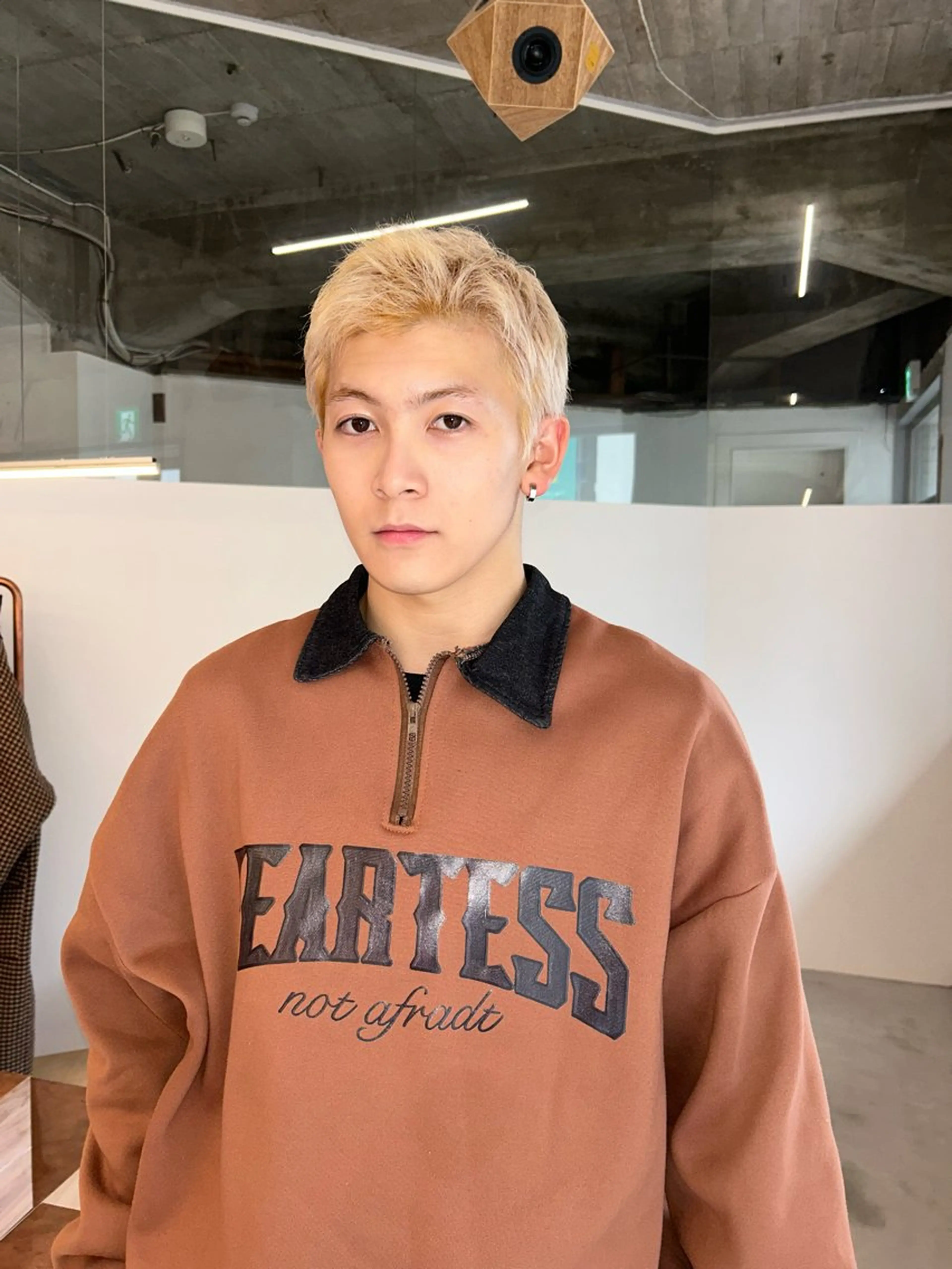 ショート カラー メンズ ヘアカラー the　hinc所属・ひな🐥 ボブ/ハイトーン🫧のヘアスタイル