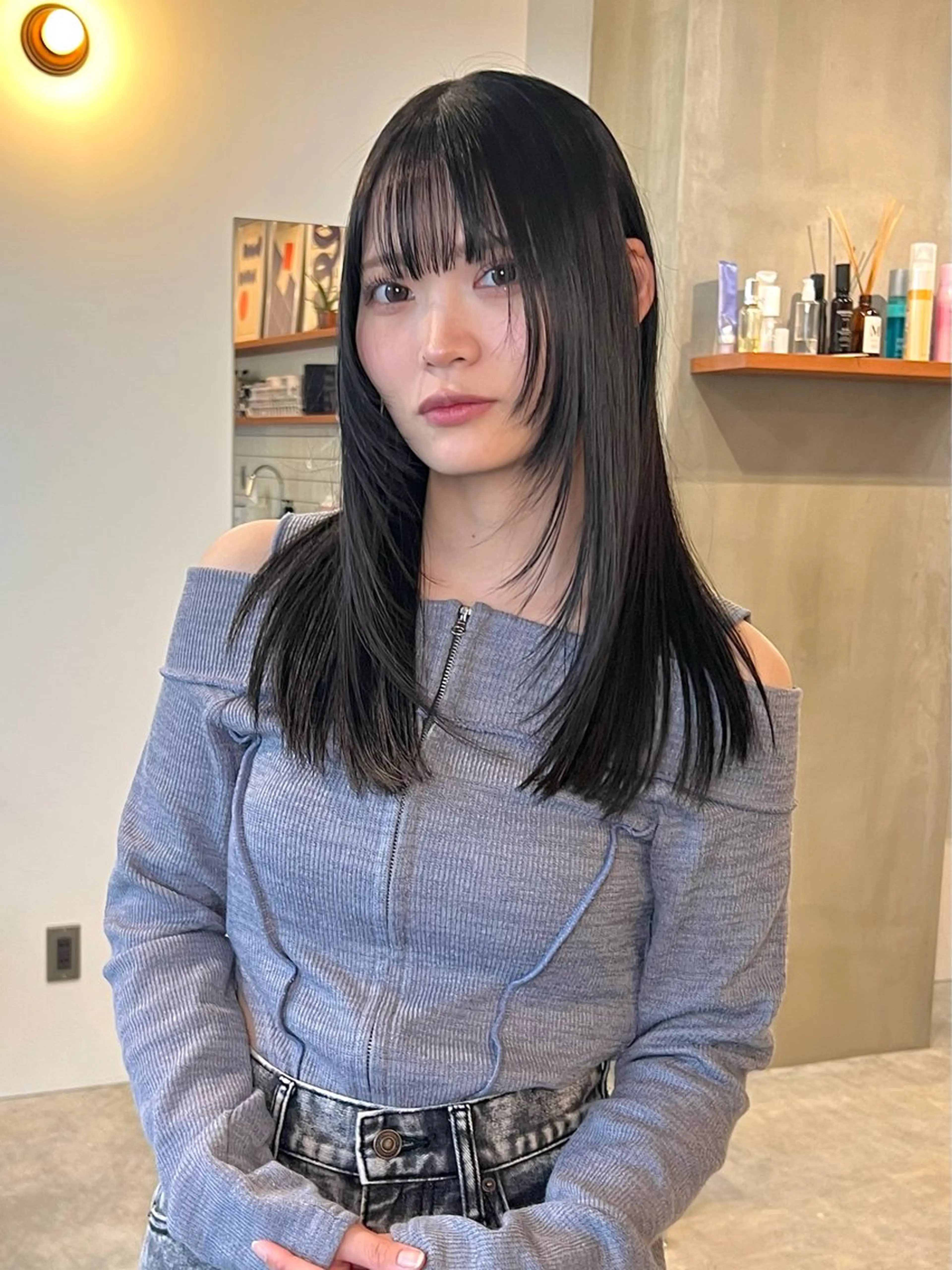 カット➕乾燥ケアトリートメントの写真