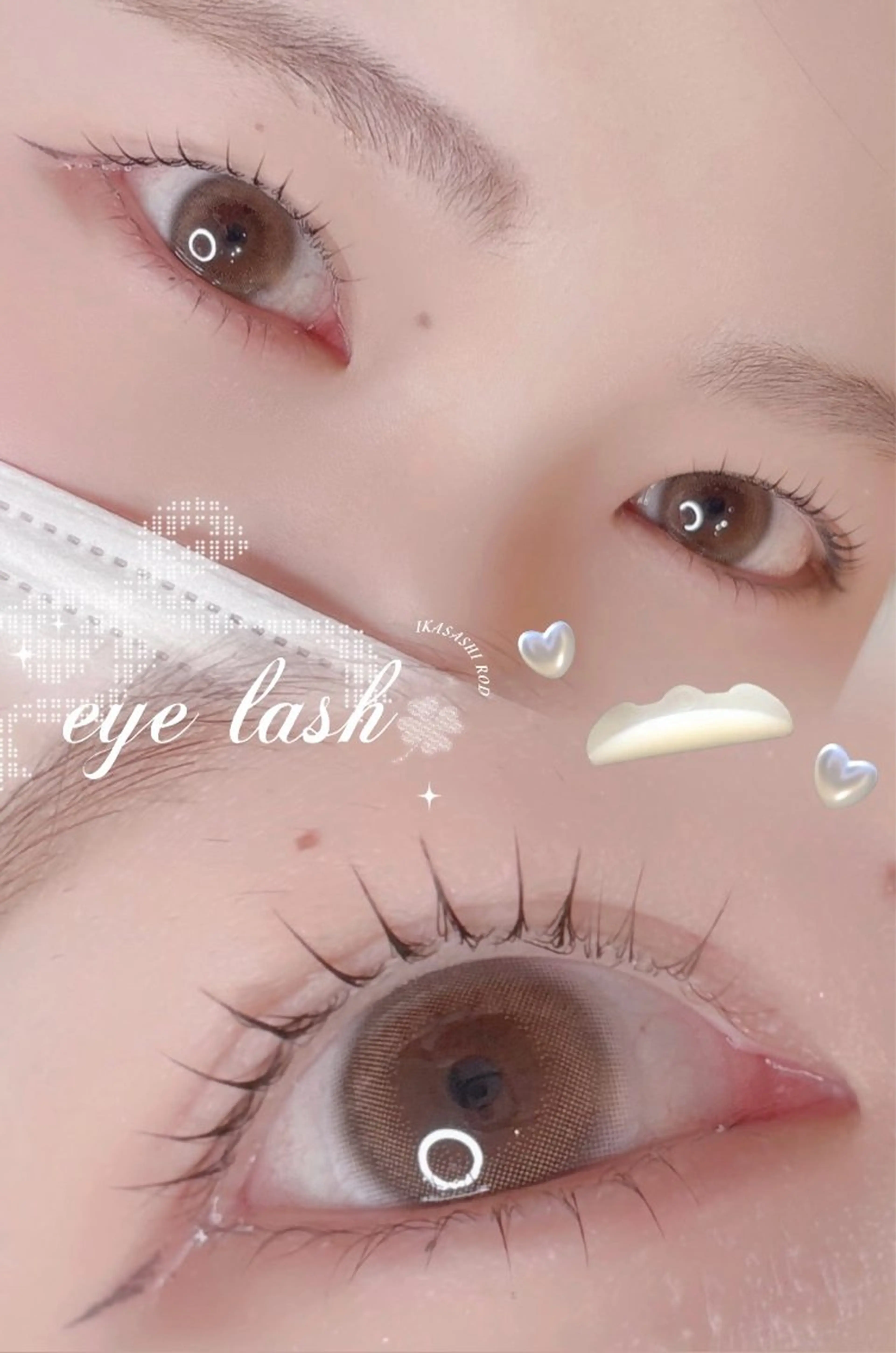 マツエク・マツパ 一重×まつ毛パーマ マツパ Ange .アンジュ はまだ さいかのマツエク・マツパデザイン