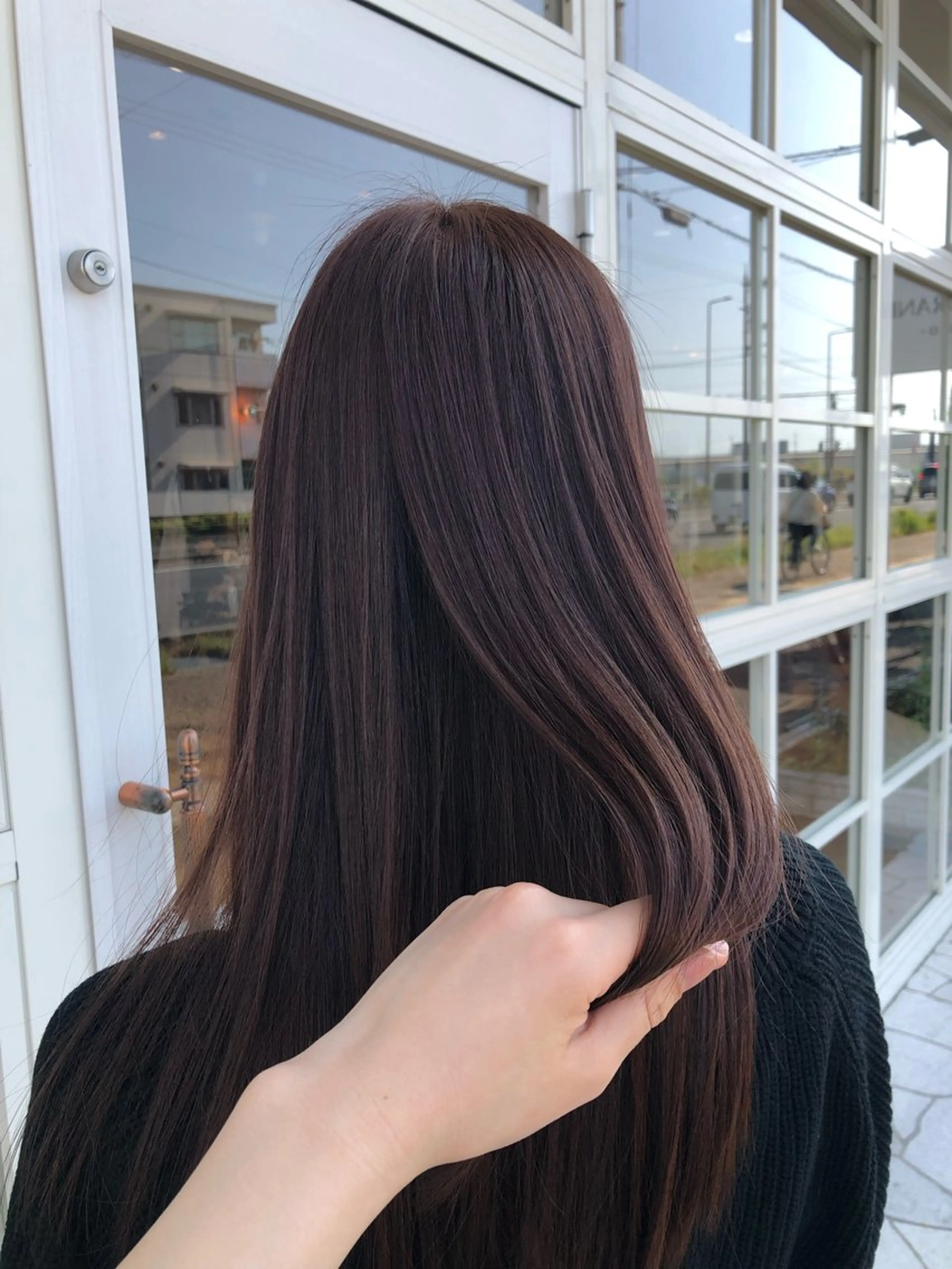 カラー ヘアカラー トリートメント 今中 紗英のヘアスタイル