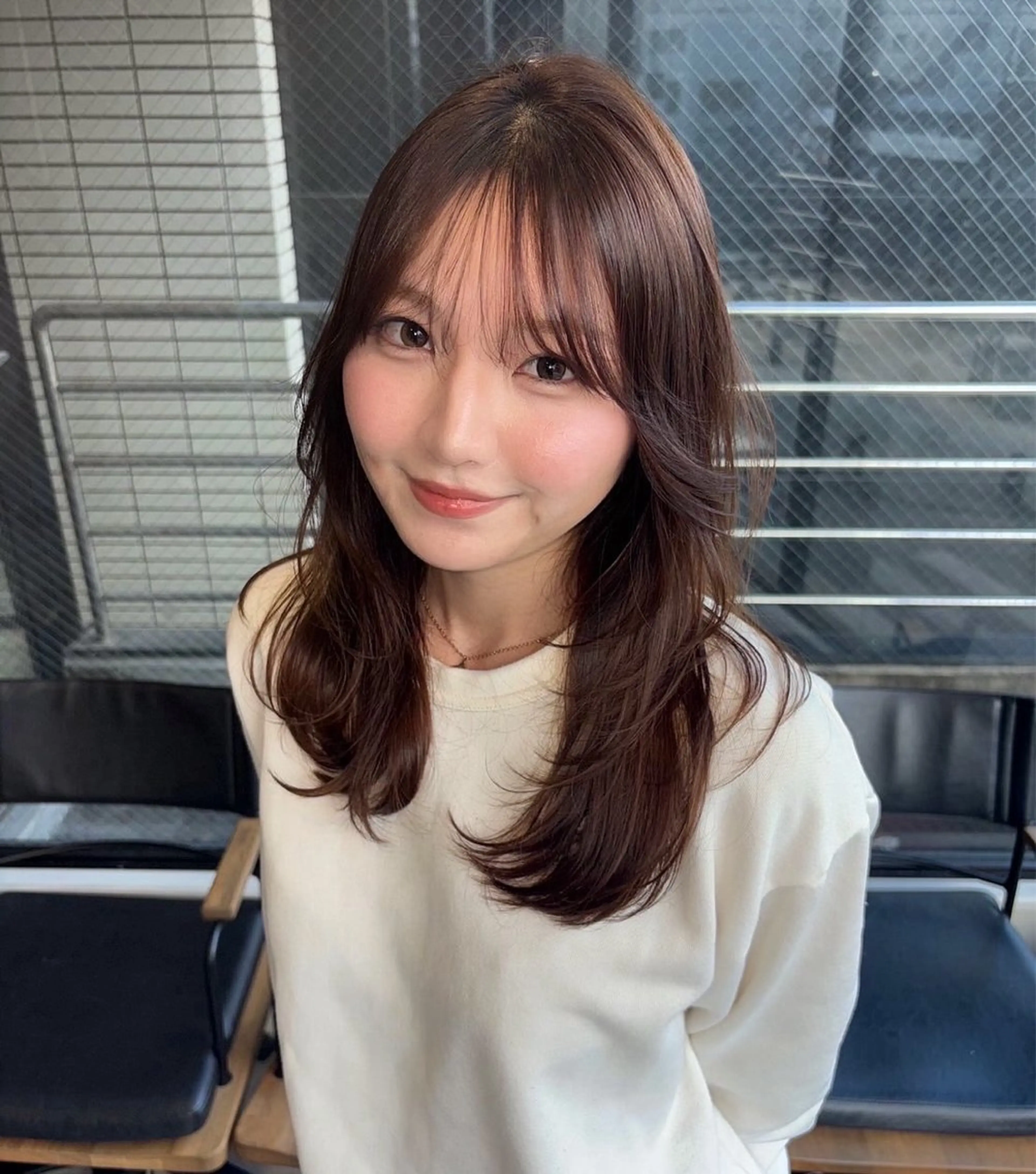 🎀カット+透明感カラー🎀の写真