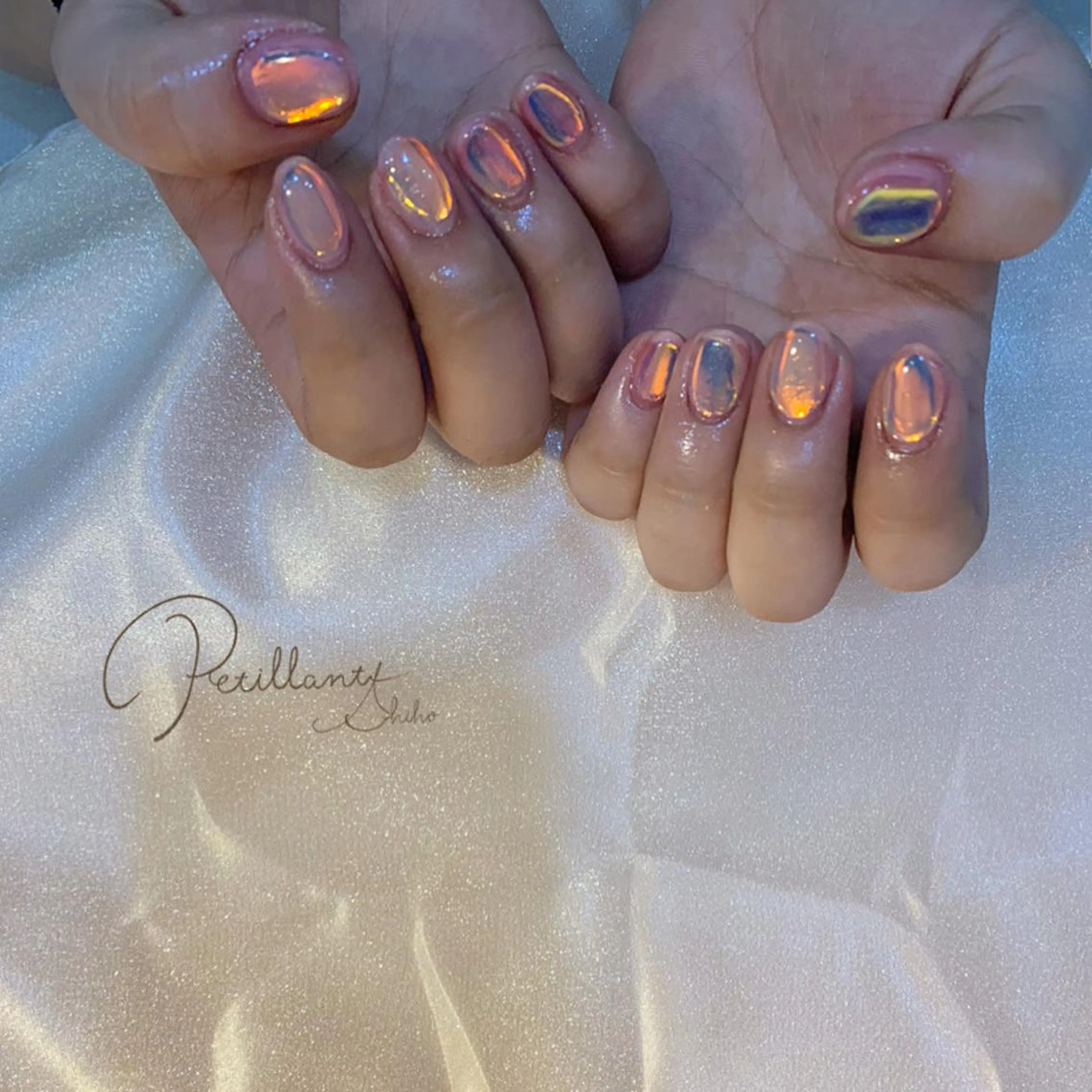 ネイル ゆびのさき所属・shiho /Petillantのネイルデザイン