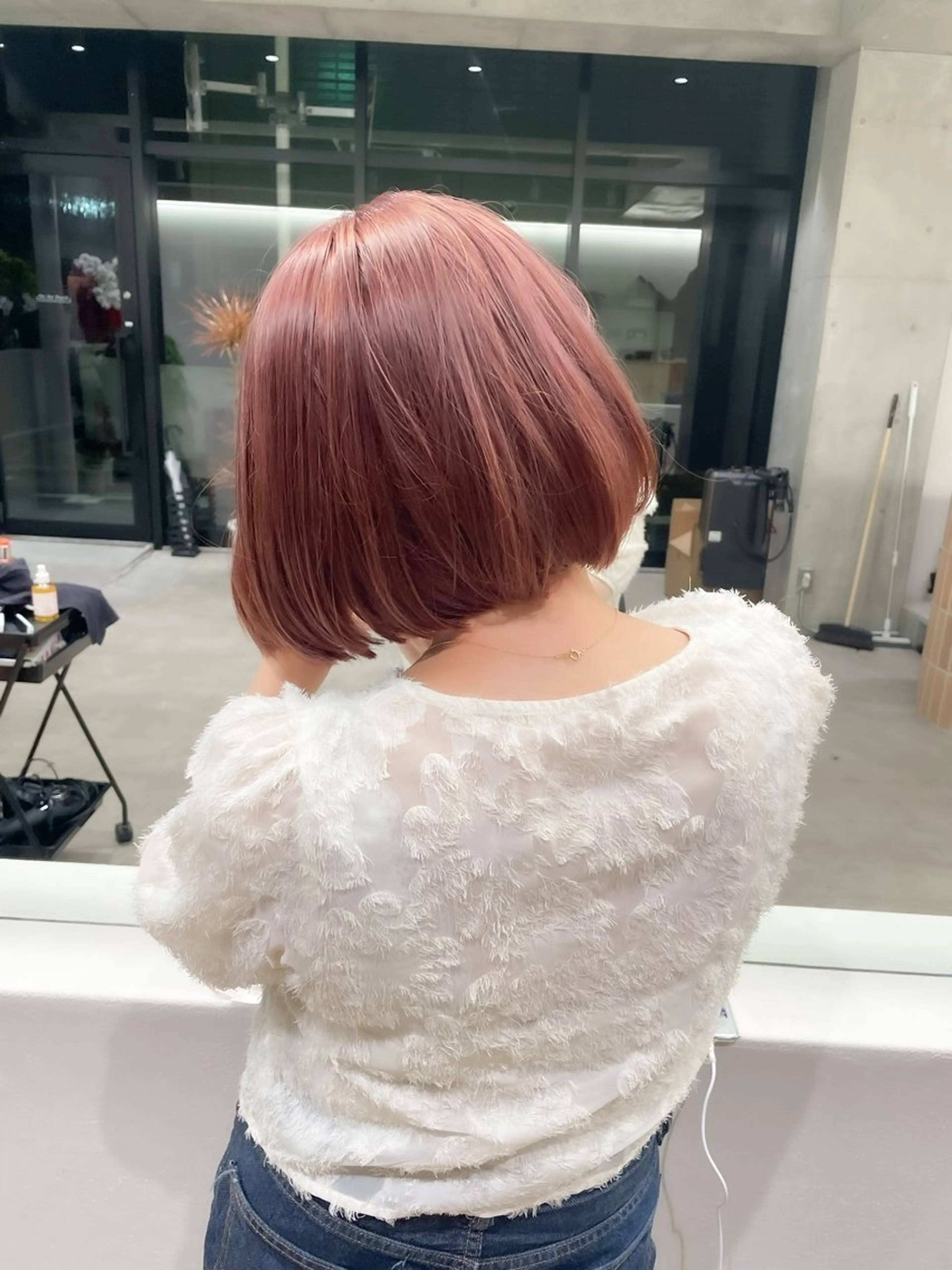 ショート カラー ヘアアレンジ カット ヘアカラー トリートメント ミニボブ/ブリーチ 🌈MISATOのヘアスタイル