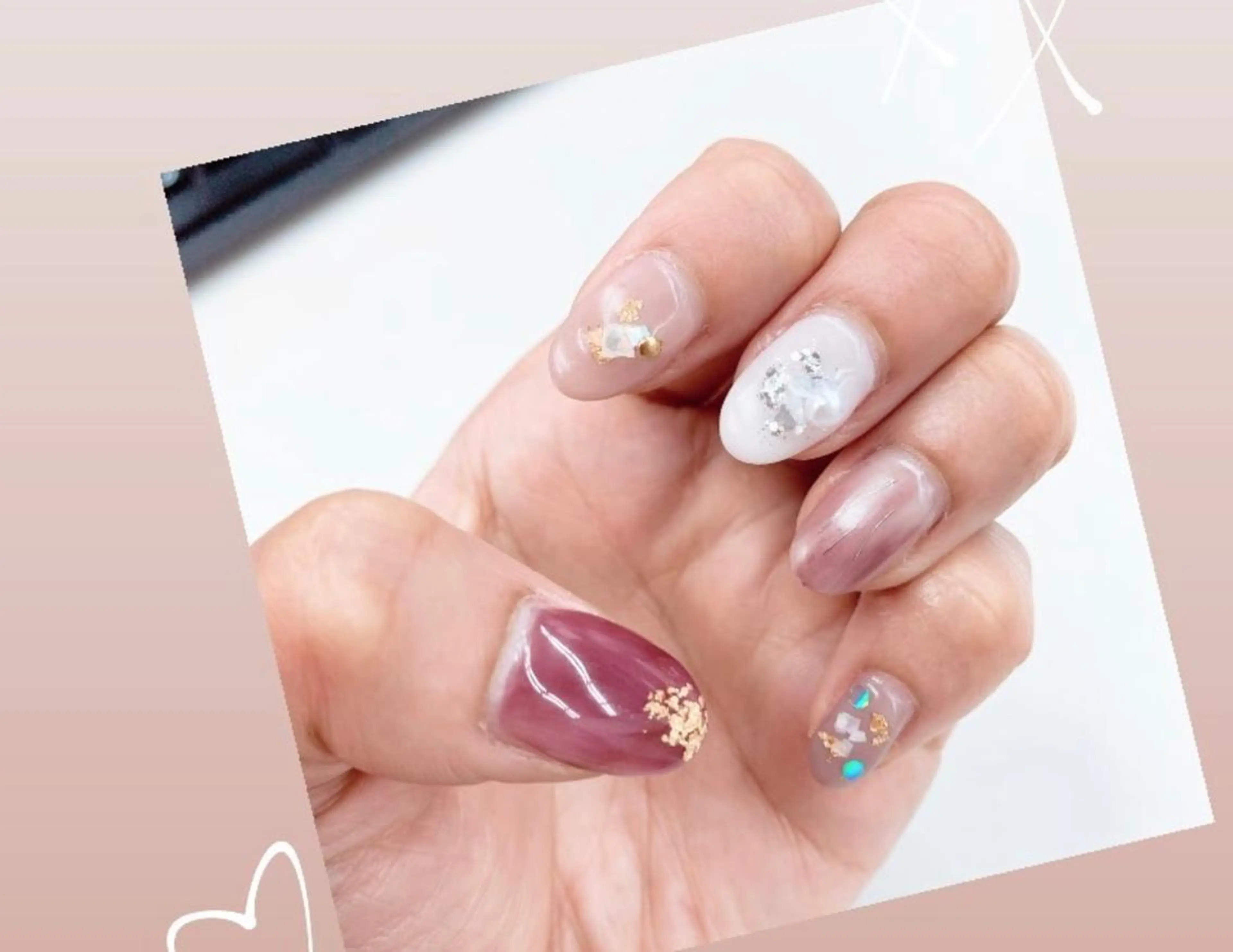 ネイル ハンドネイル kiramekido nail salon所属・林 禅のネイルデザイン