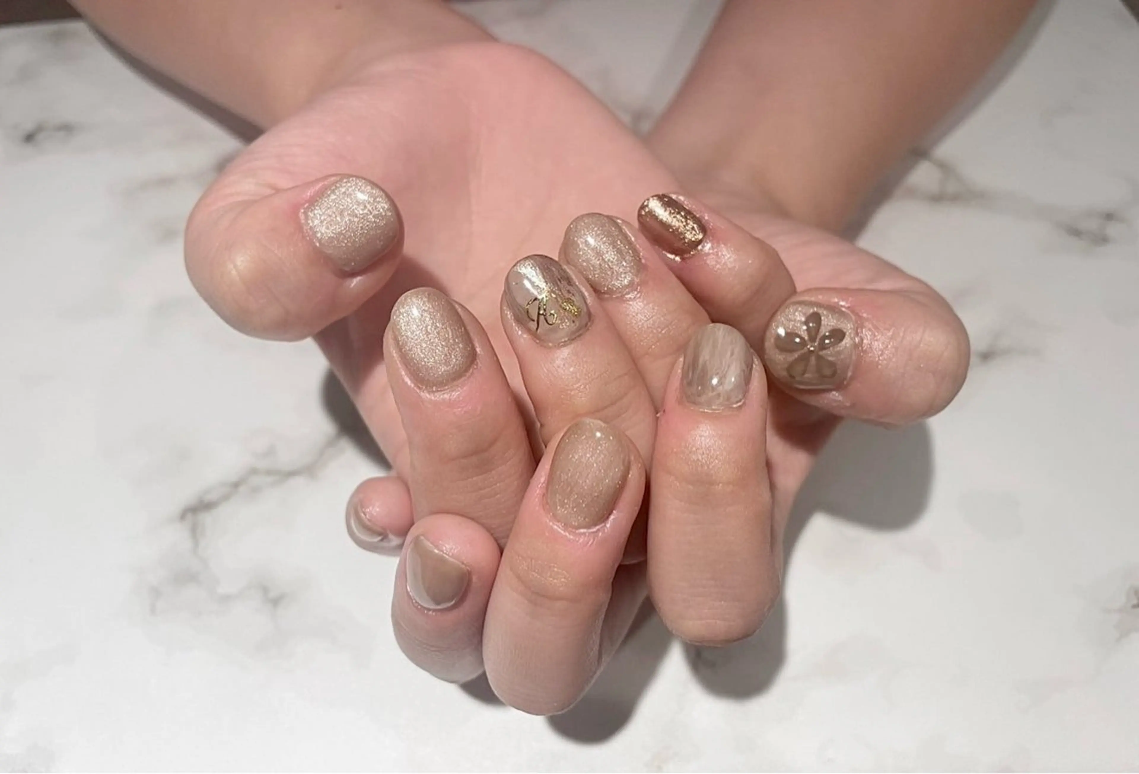 ネイル bea  merci所属・beamerci🌼 SHIORIのネイルデザイン