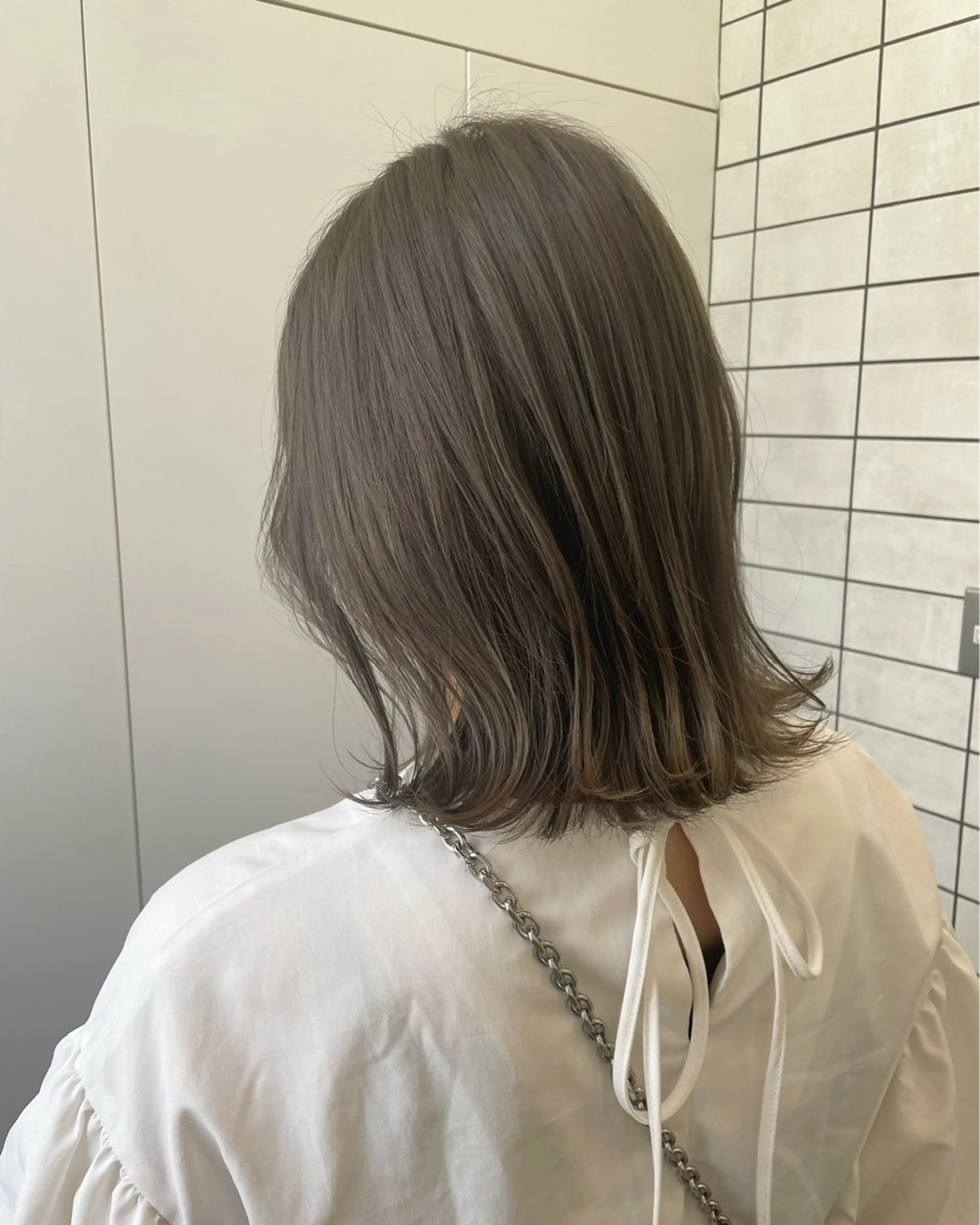 ミディアム カラー sunnyside大名所属・sunny side 大名　りょう👸🏼のヘアスタイル