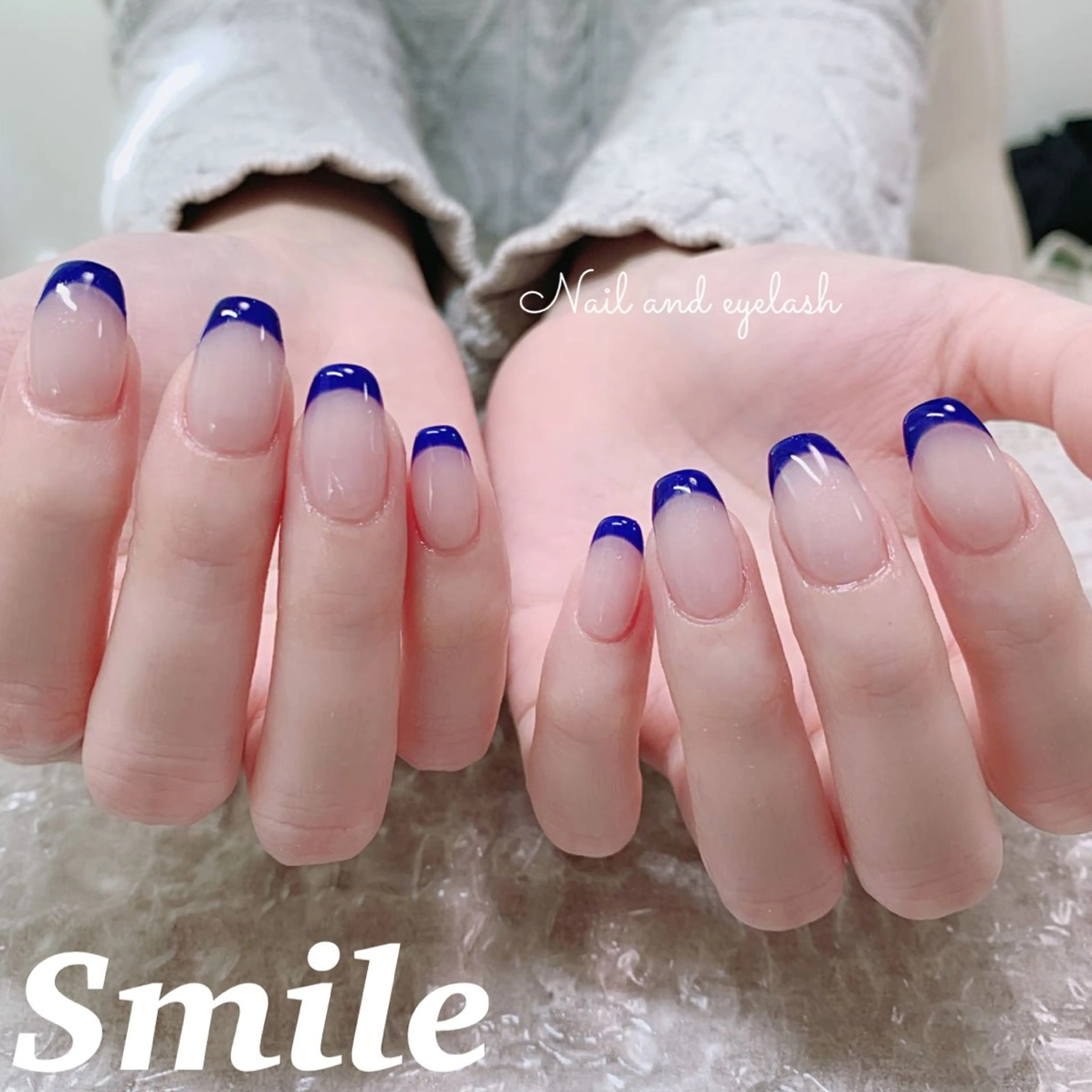 ネイル フレンチネイル スマイル サロンのマツエク・マツパデザイン