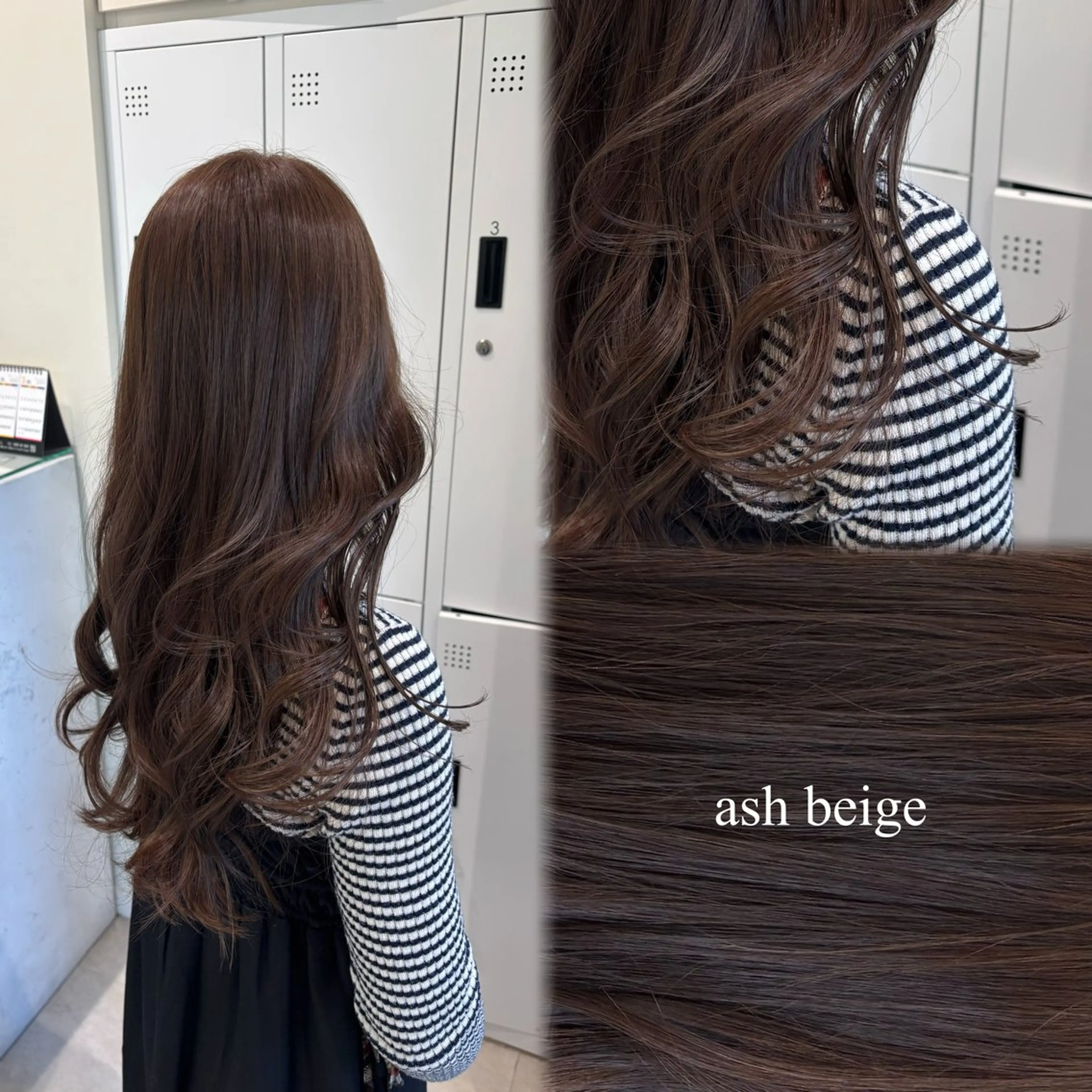 ロング カラー 髪質改善/暗髪カラー ヘアアレンジ/ｽﾐﾚのヘアスタイル