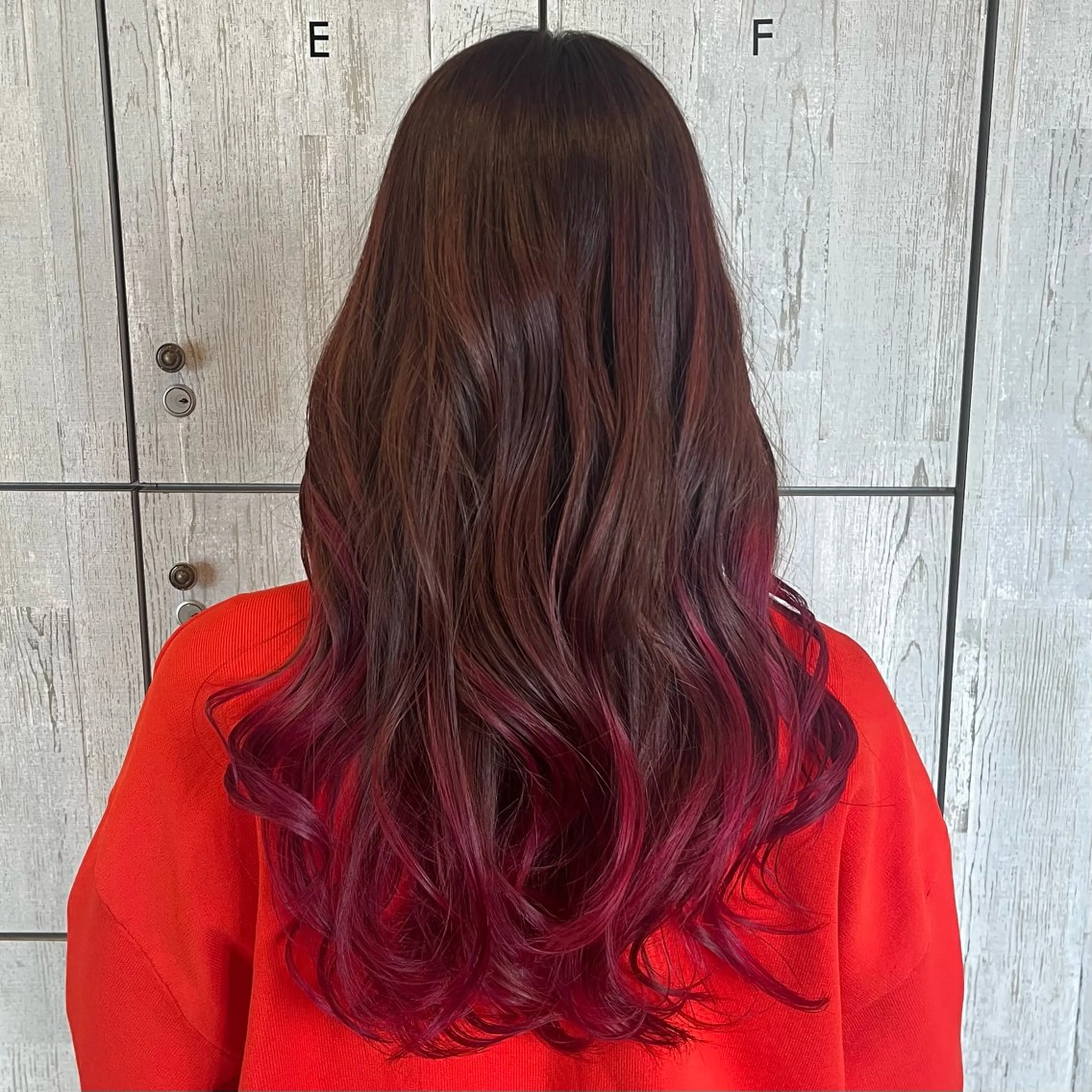 ロング カラー カラー/韓国レイヤー /ブリーチ/hinaのヘアスタイル