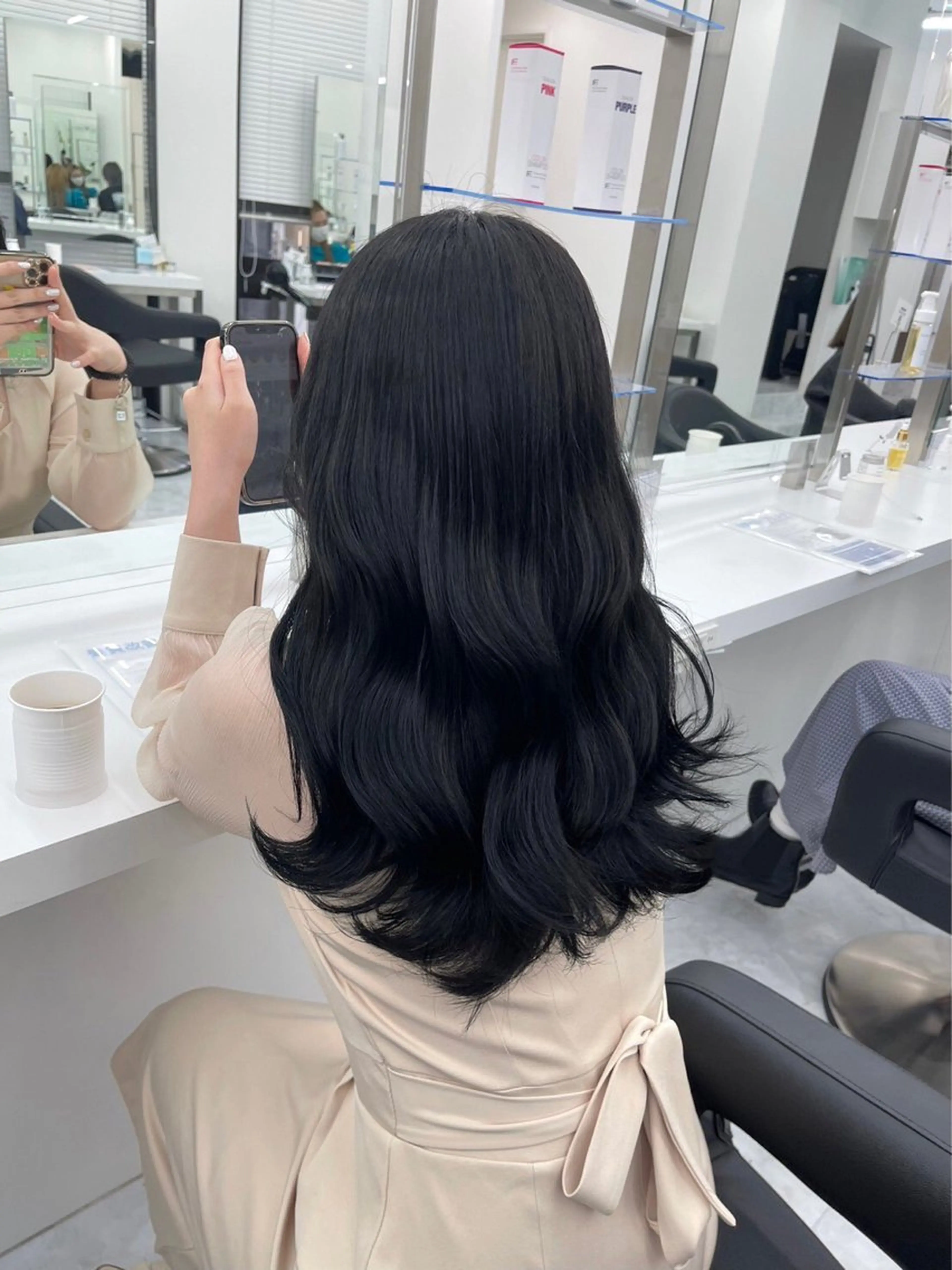 ロング カラー 🫧 THEATER 【公式】🫧天神🫧のヘアスタイル