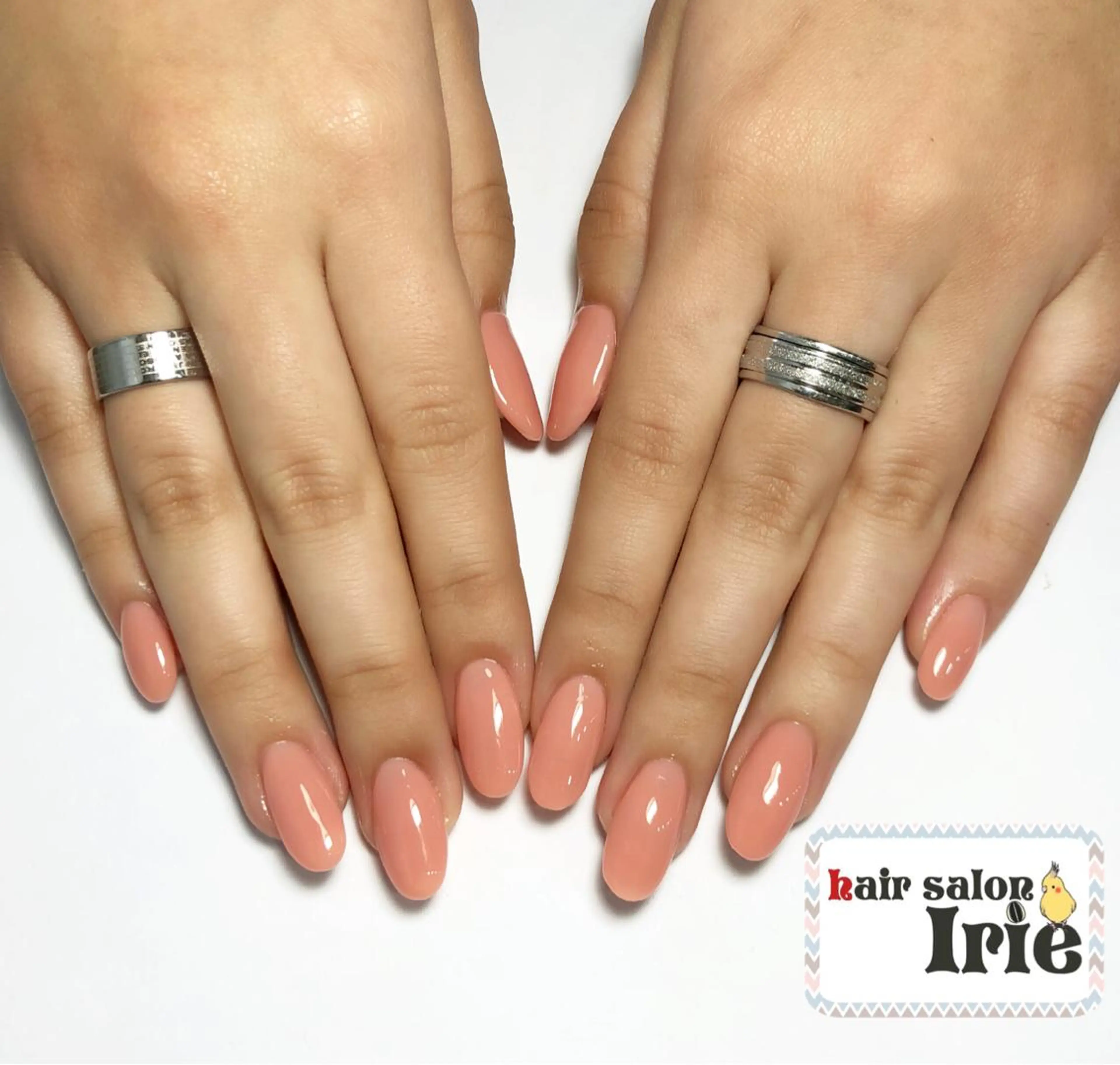 ネイル 長さ出し ジェルネイル Hair salon Irie所属・與儀 知佳のネイルデザイン