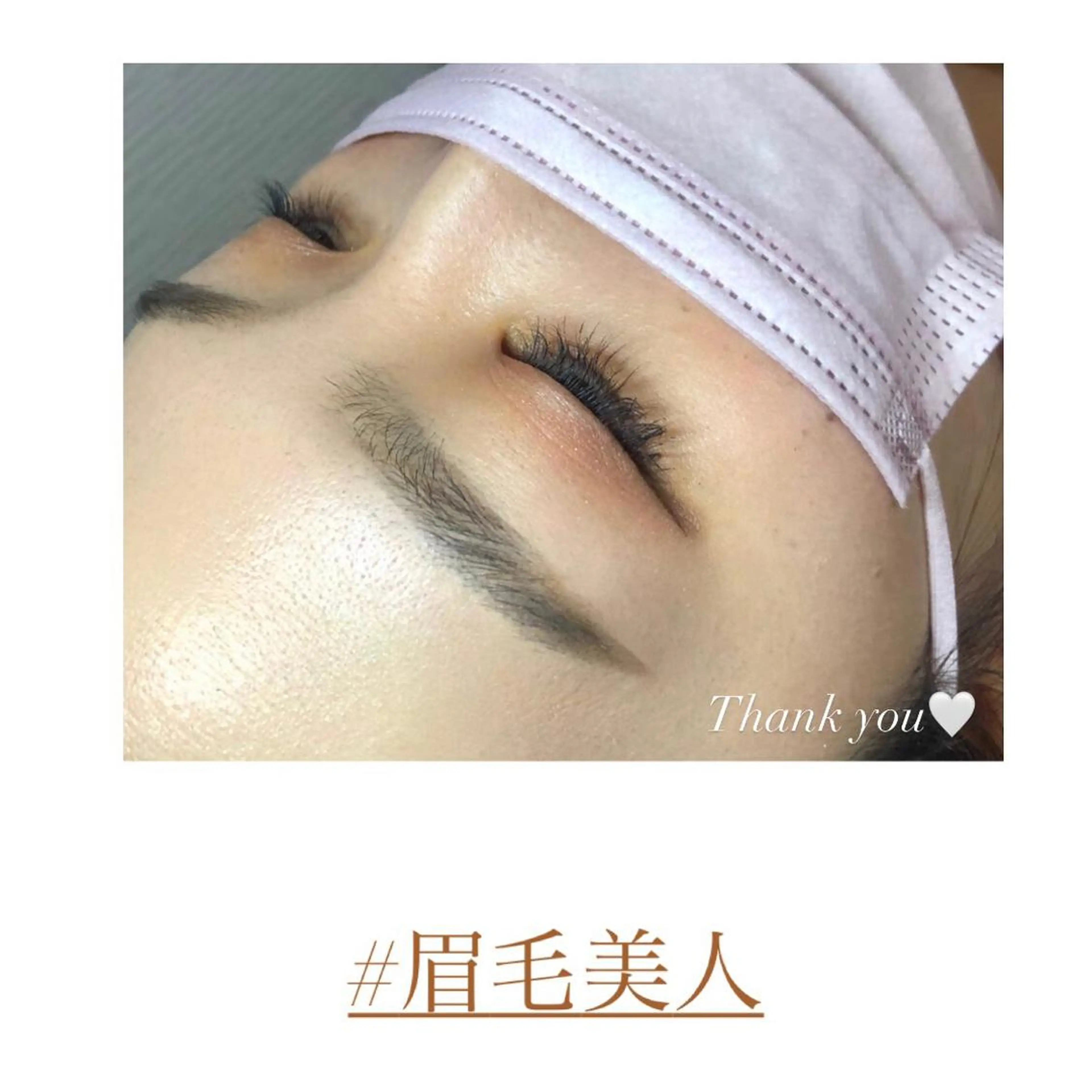 骨格眉スタイリング＋オーガニック眉毛ワックス🌿✨の写真