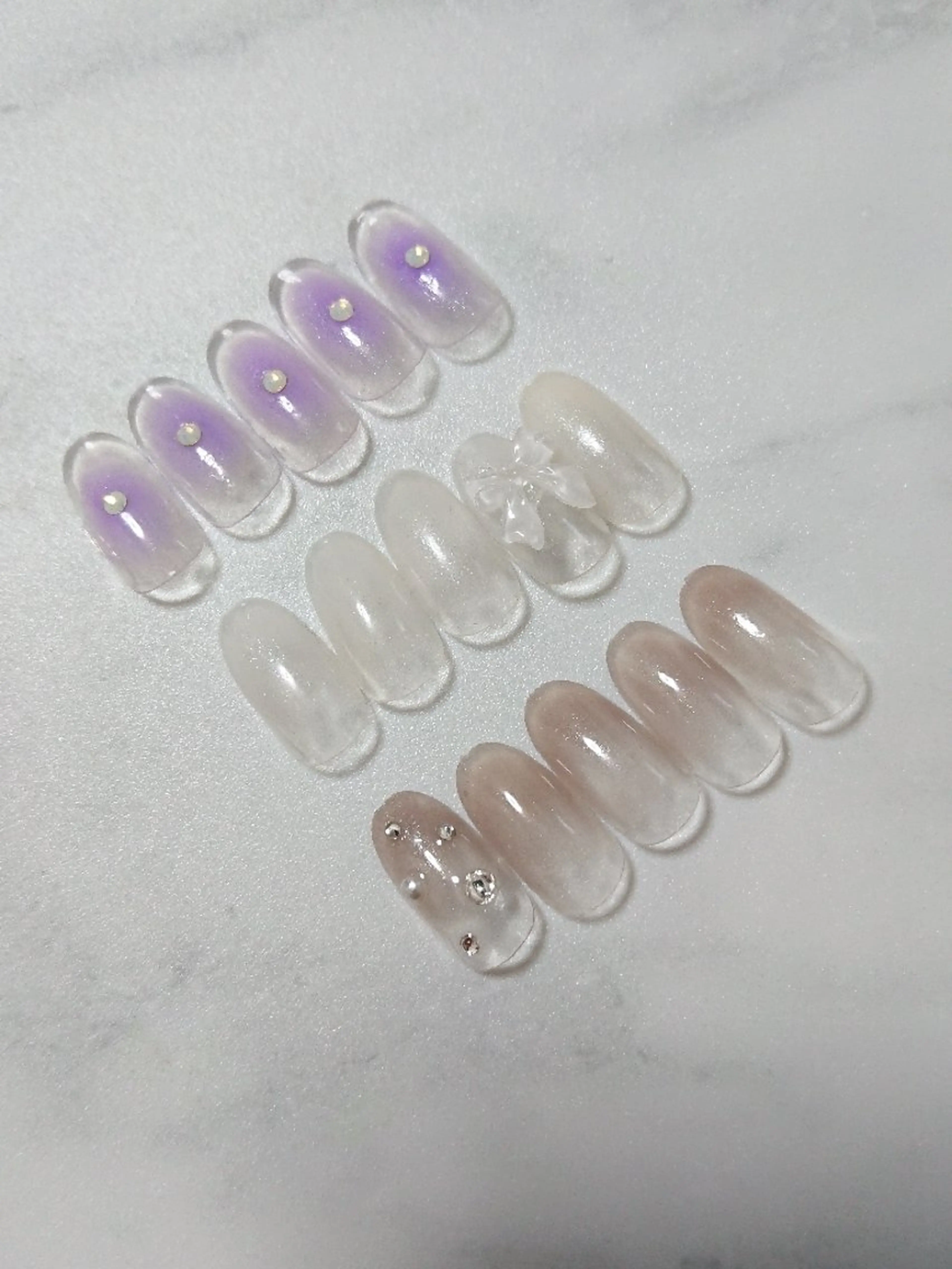 ネイル チークネイル shellnail さなえのネイルデザイン