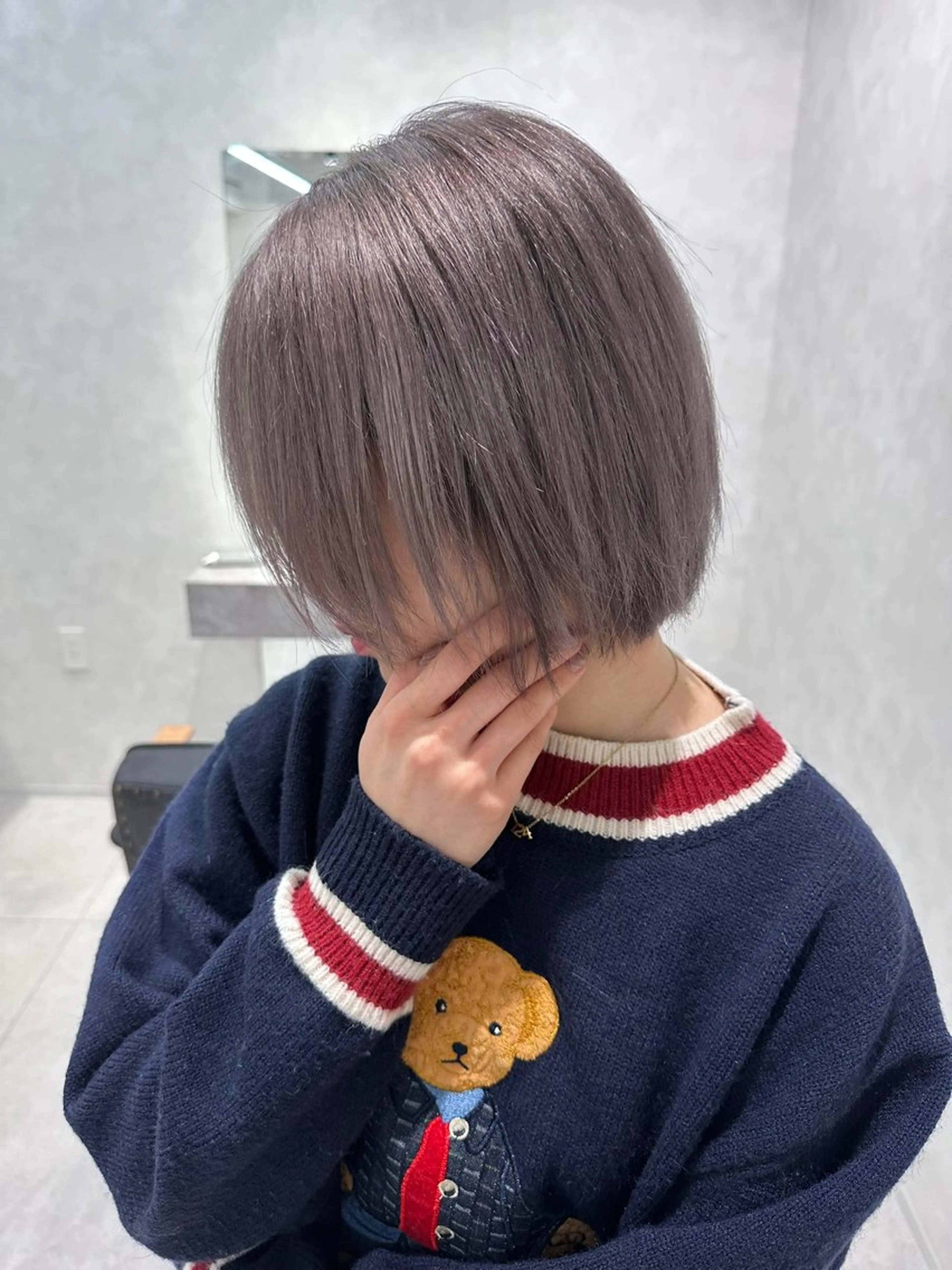 ショート ヘアカラー トリートメント 💎lino _by _ACNE💎 🧸のヘアスタイル