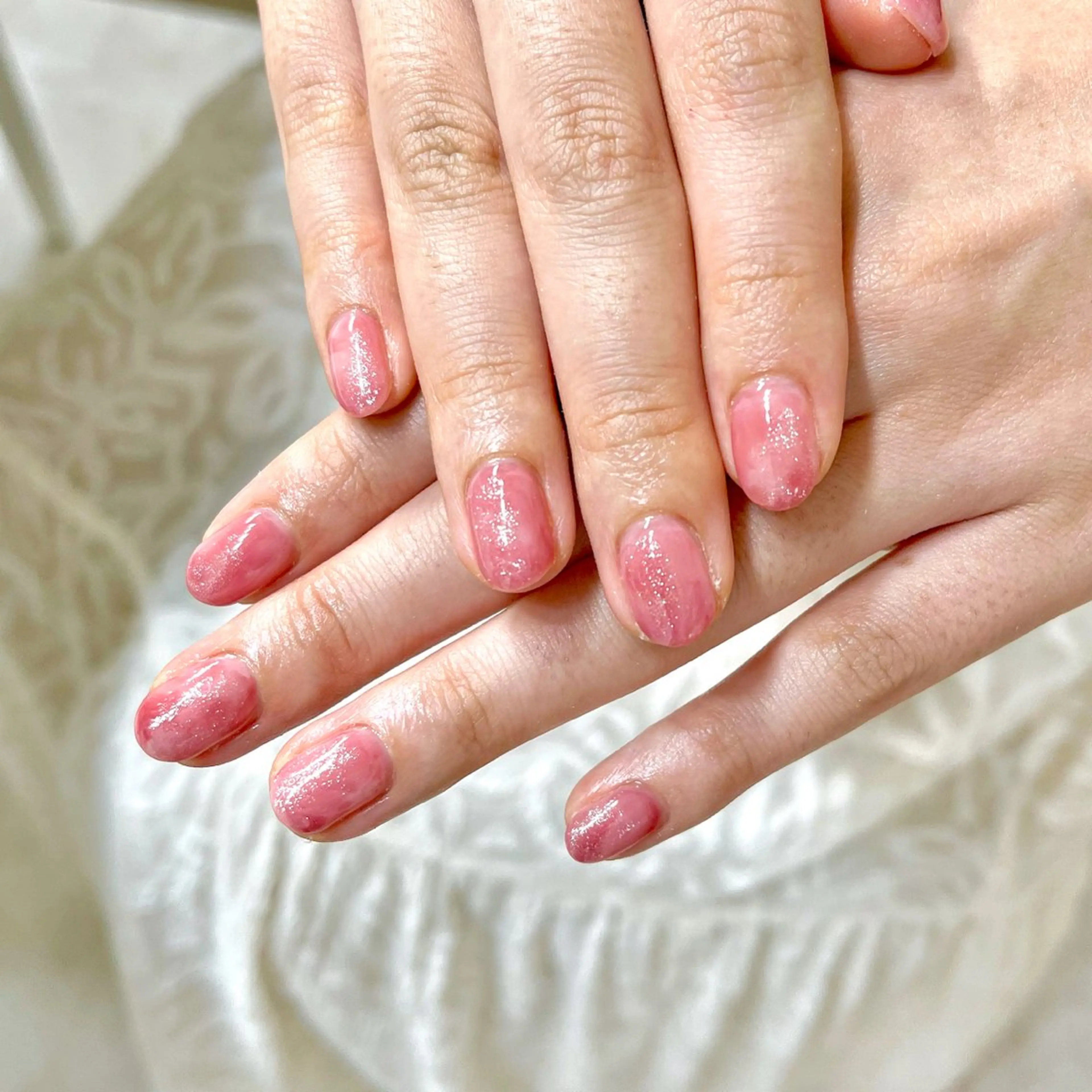 ネイル ニュアンスネイル ピンク One’Ness所属・One’Ness Nana🤍のネイルデザイン